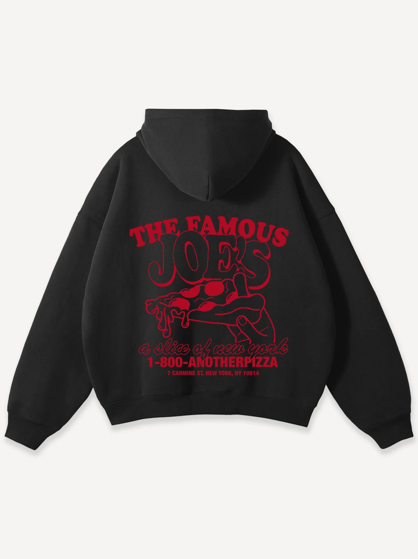 Joes Pizza Oversized Hoodie - Image 3