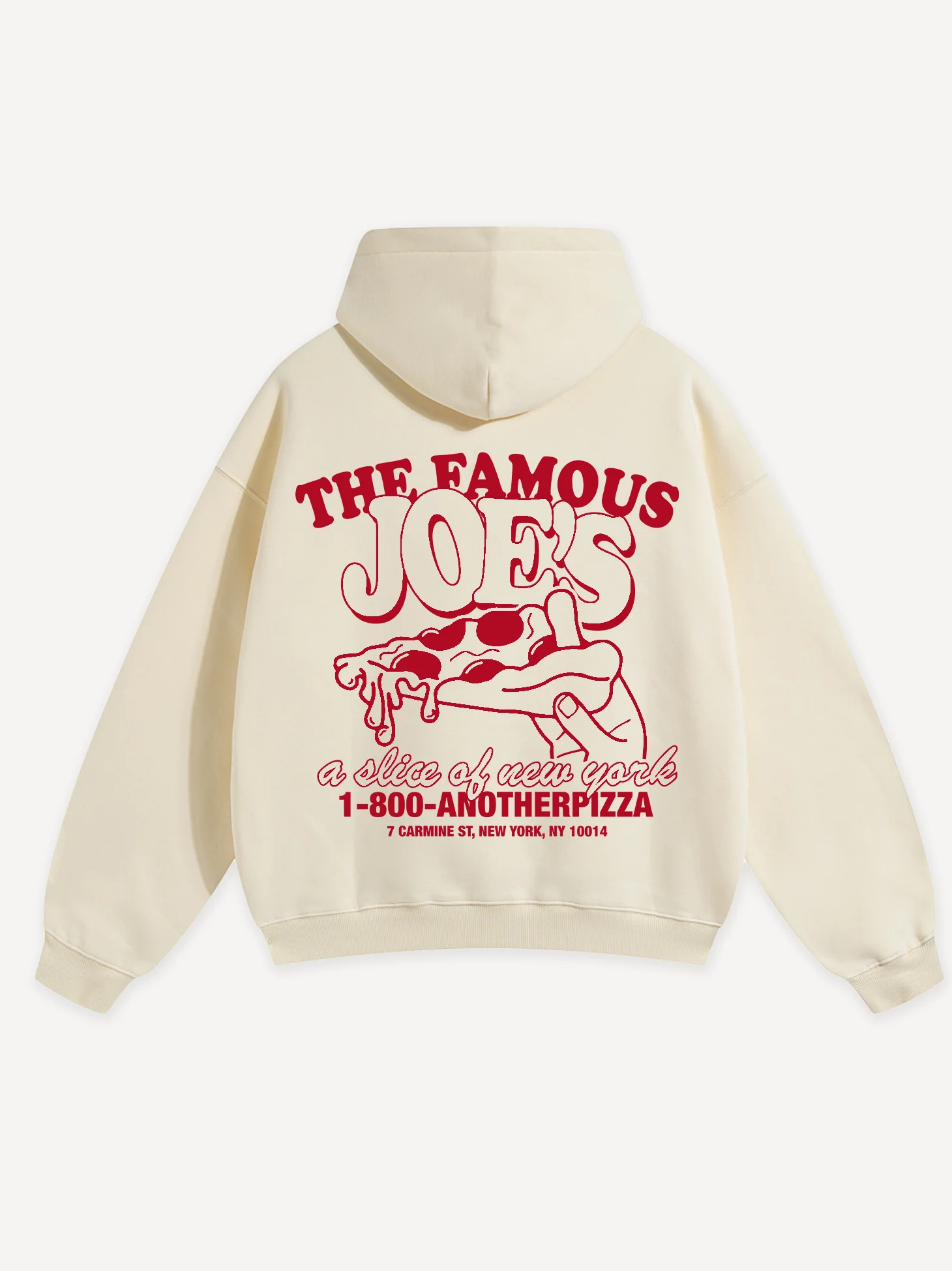Joes Pizza Oversized Hoodie - Image 5