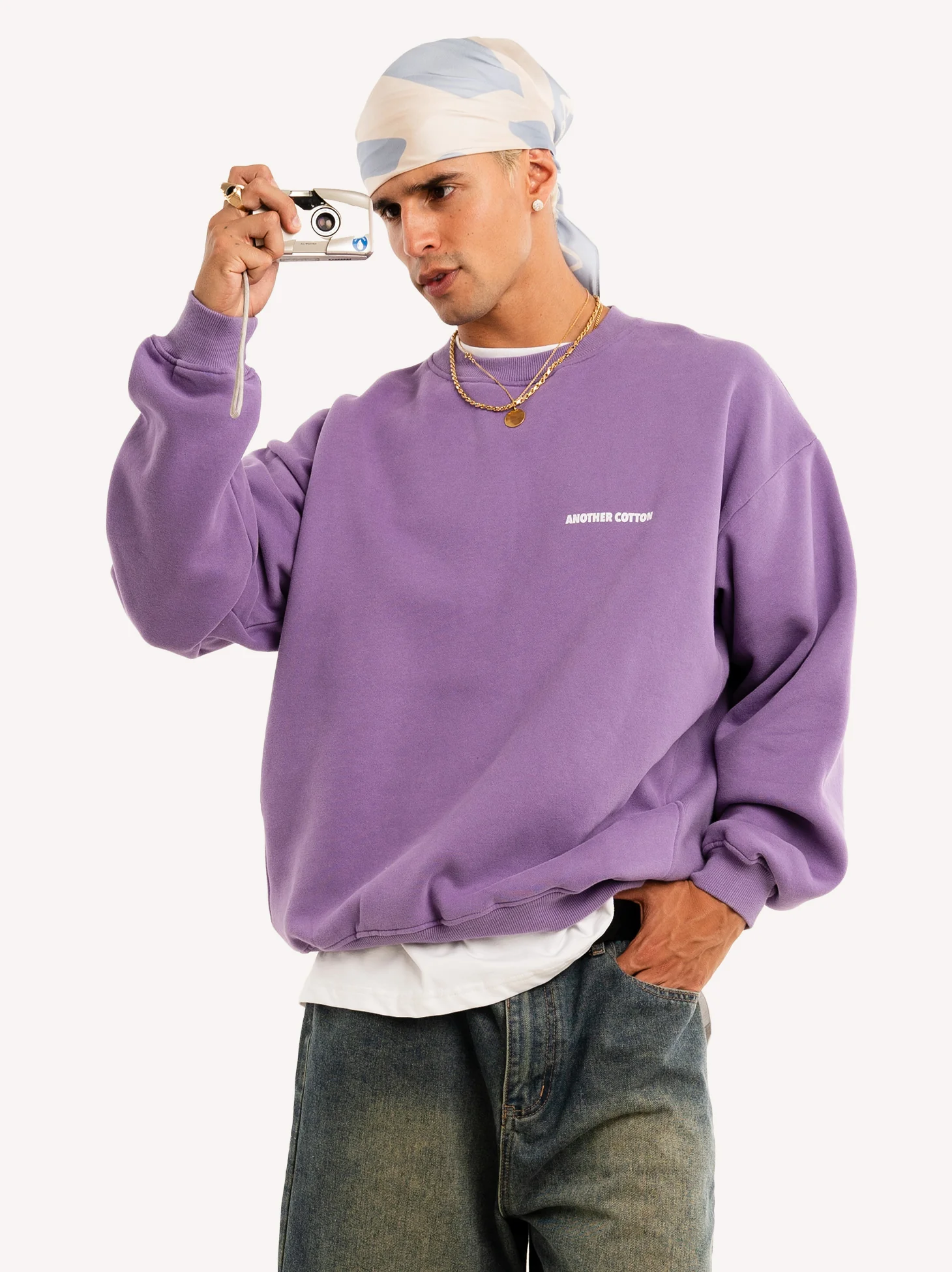 Leave The Party Oversized Sweatshirt - Image 5