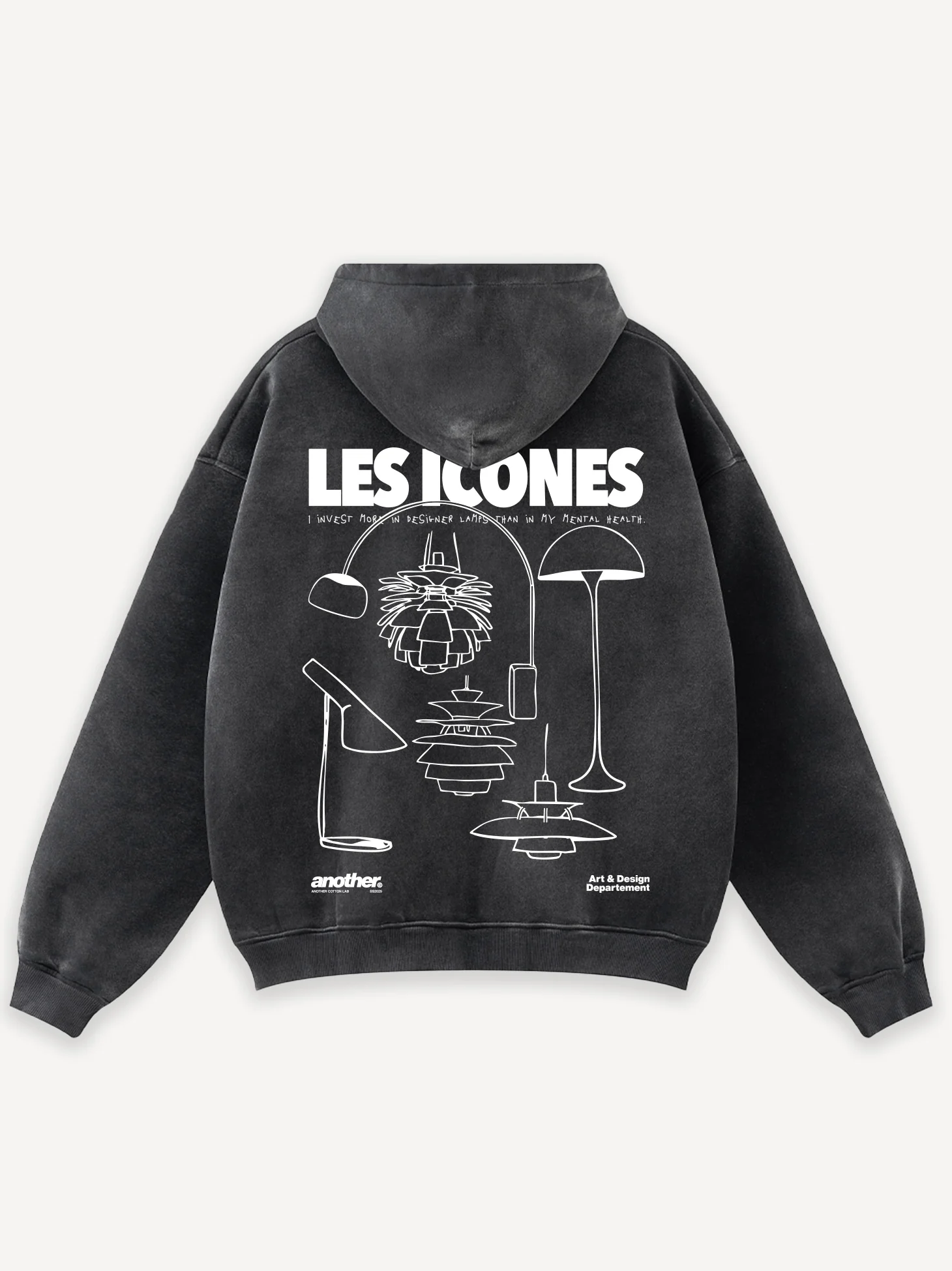 Les Icônes Oversized Hoodie