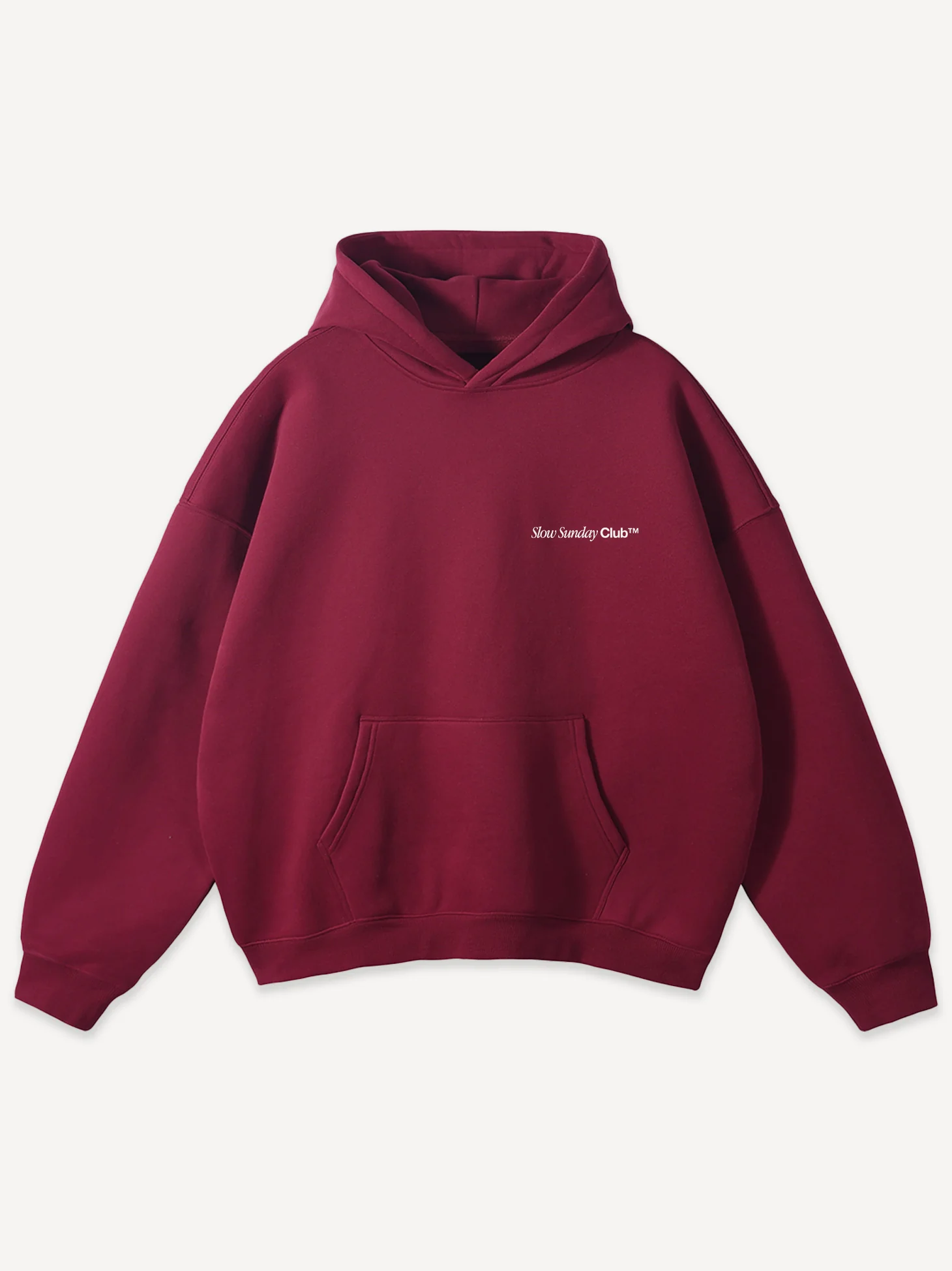 Limited Slow Sunday Coffee Club Oversized Hoodie - Image 2