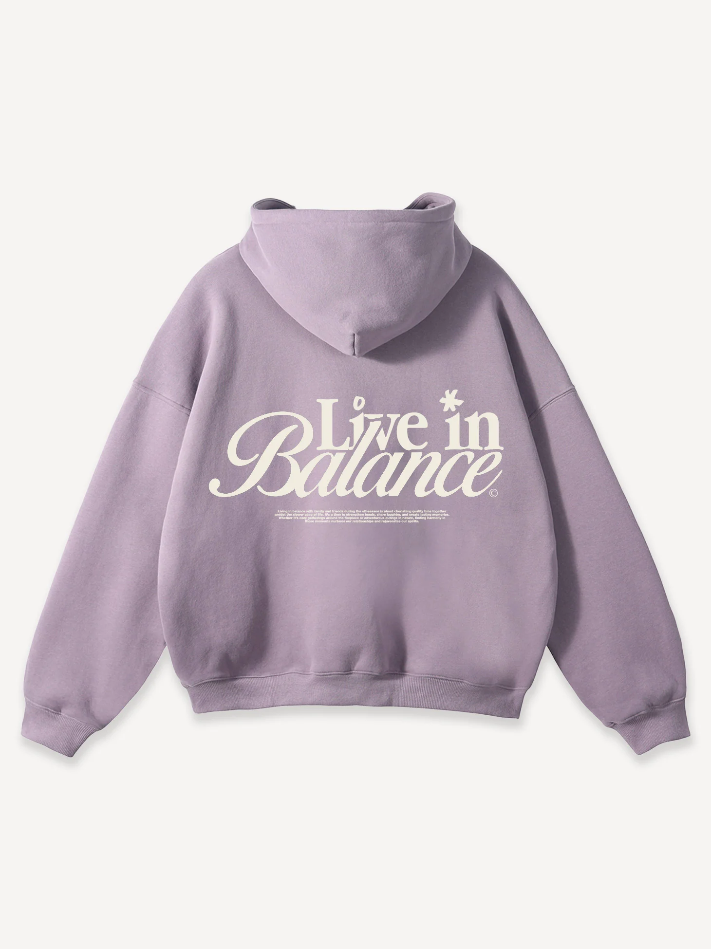 Live in Balance Oversized Hoodie - Image 4