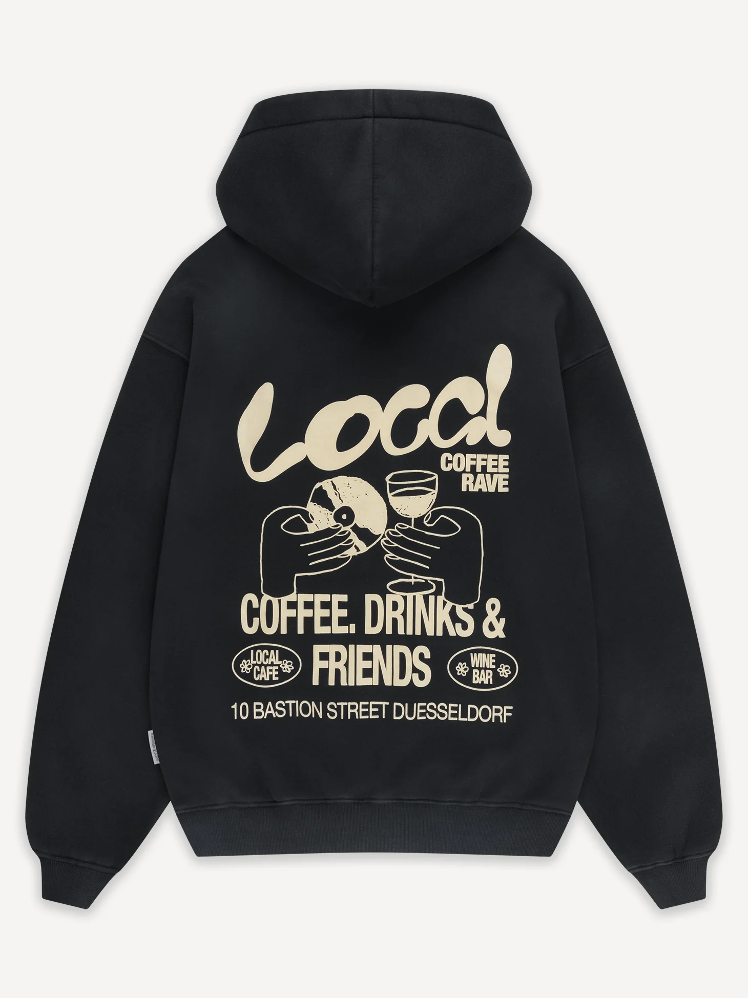 Local Rave Washed Hoodie
