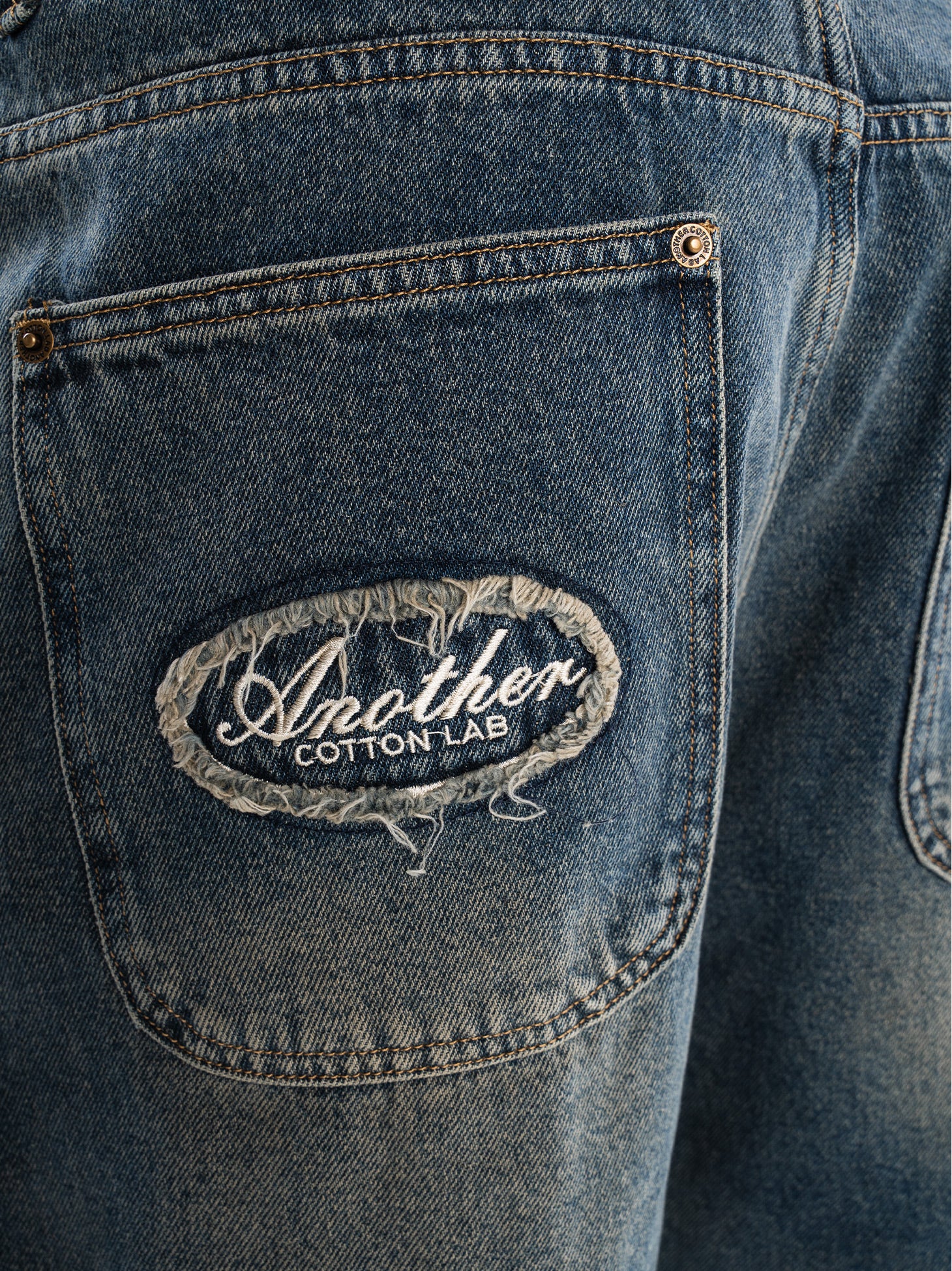 Destroyed Baggy Denim Shorts - Image 10