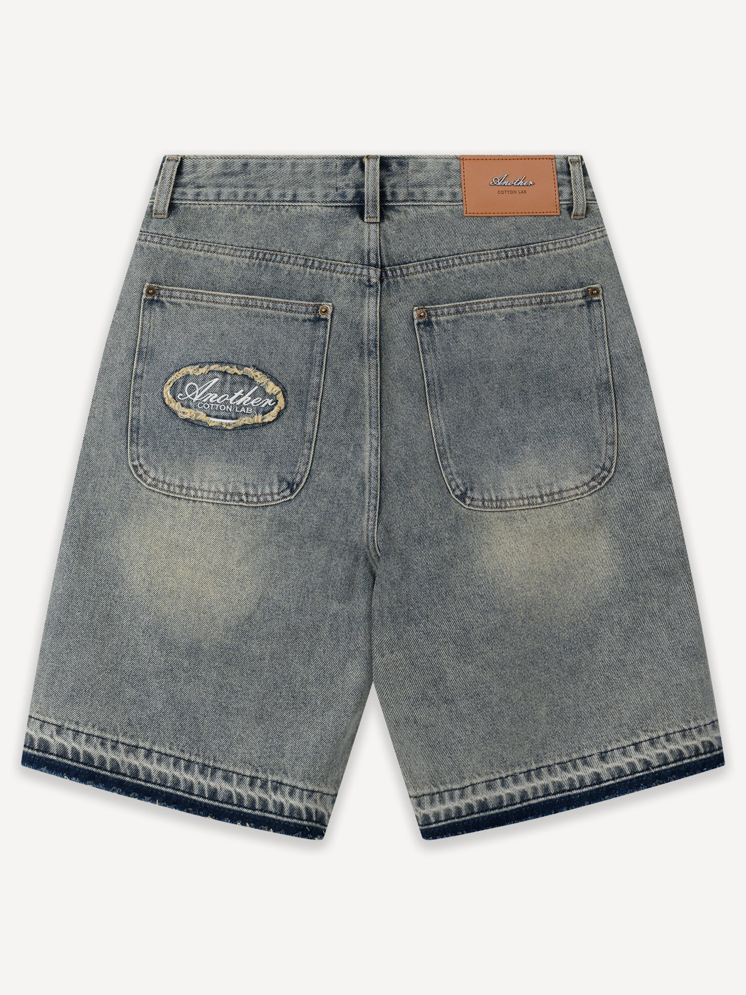 Destroyed Baggy Denim Shorts - Image 13
