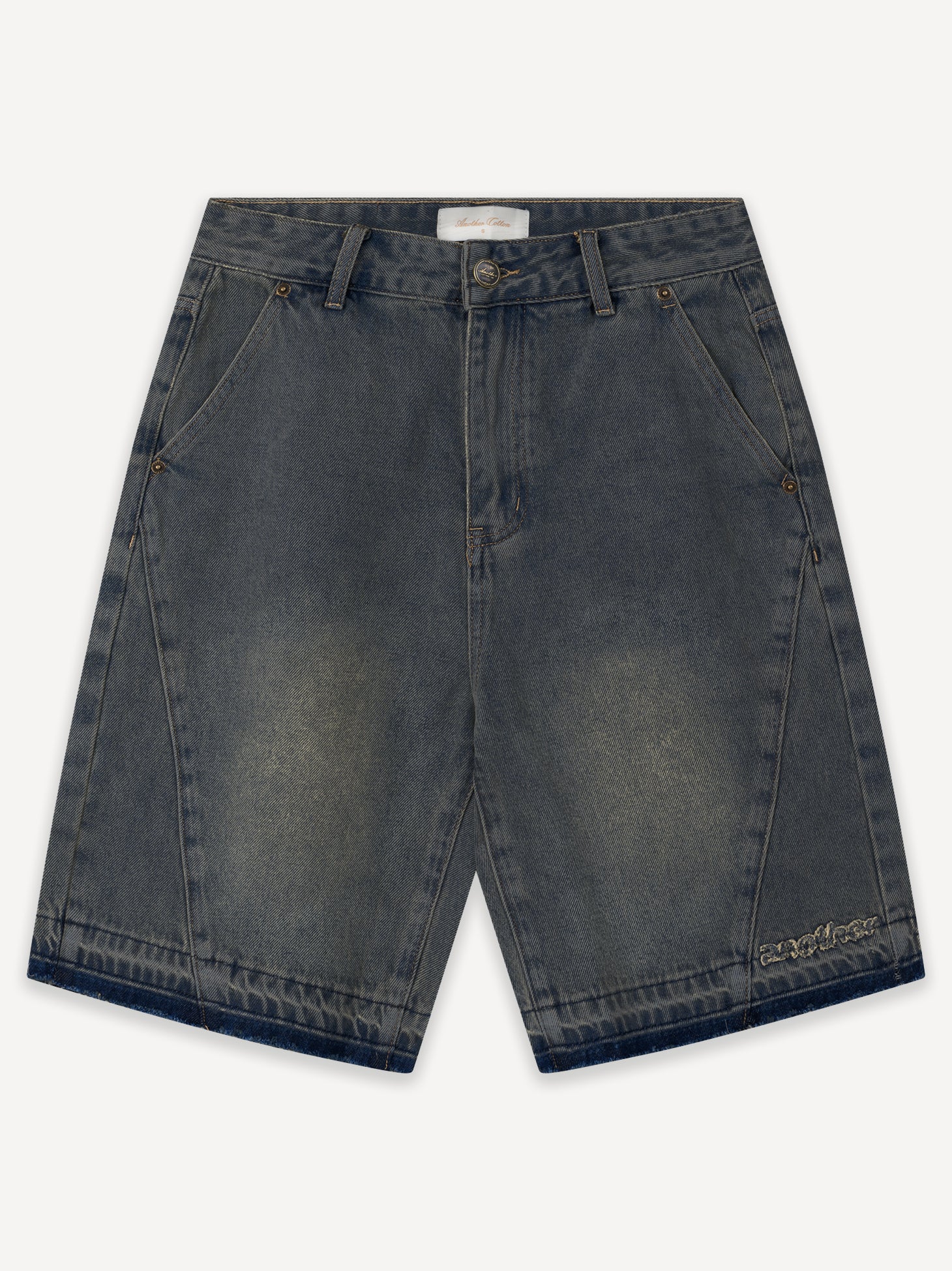 Destroyed Baggy Denim Shorts - Image 2