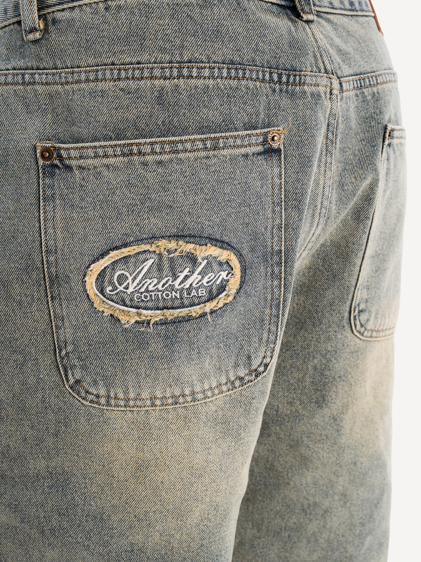 Destroyed Baggy Denim Shorts - Image 20
