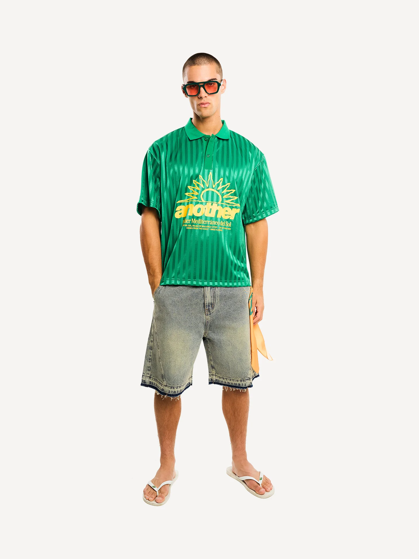 Destroyed Baggy Denim Shorts - Image 21
