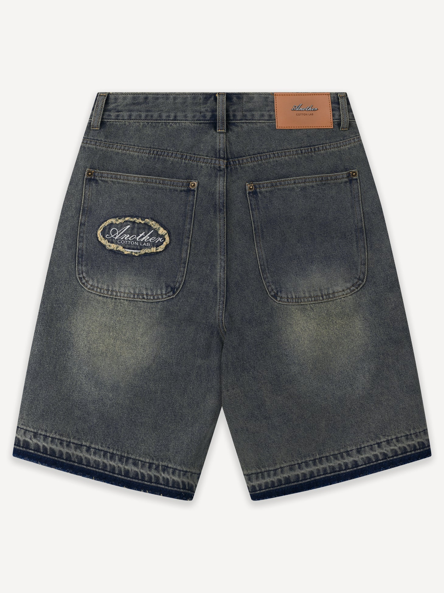 Destroyed Baggy Denim Shorts - Image 3
