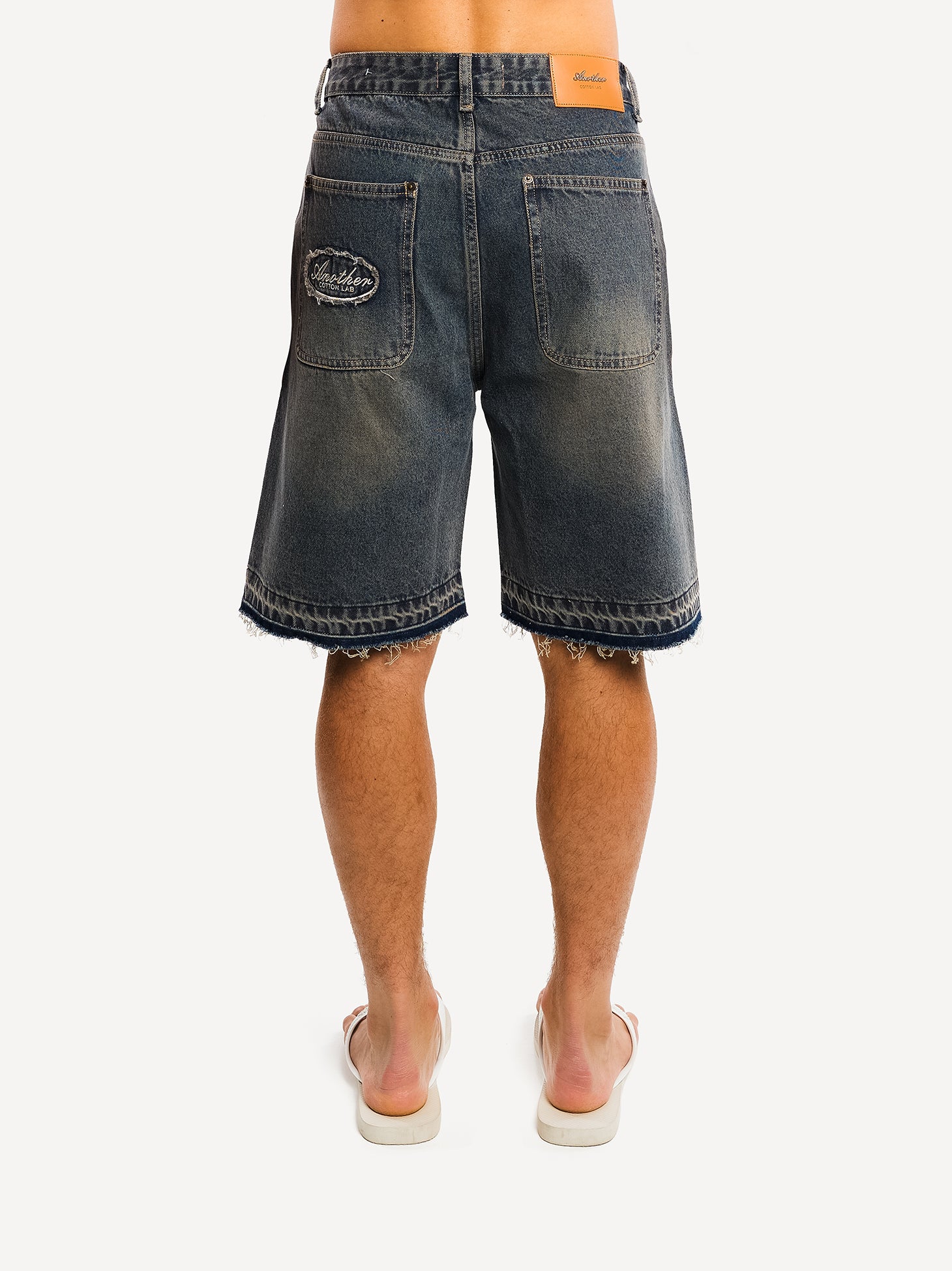 Destroyed Baggy Denim Shorts - Image 7