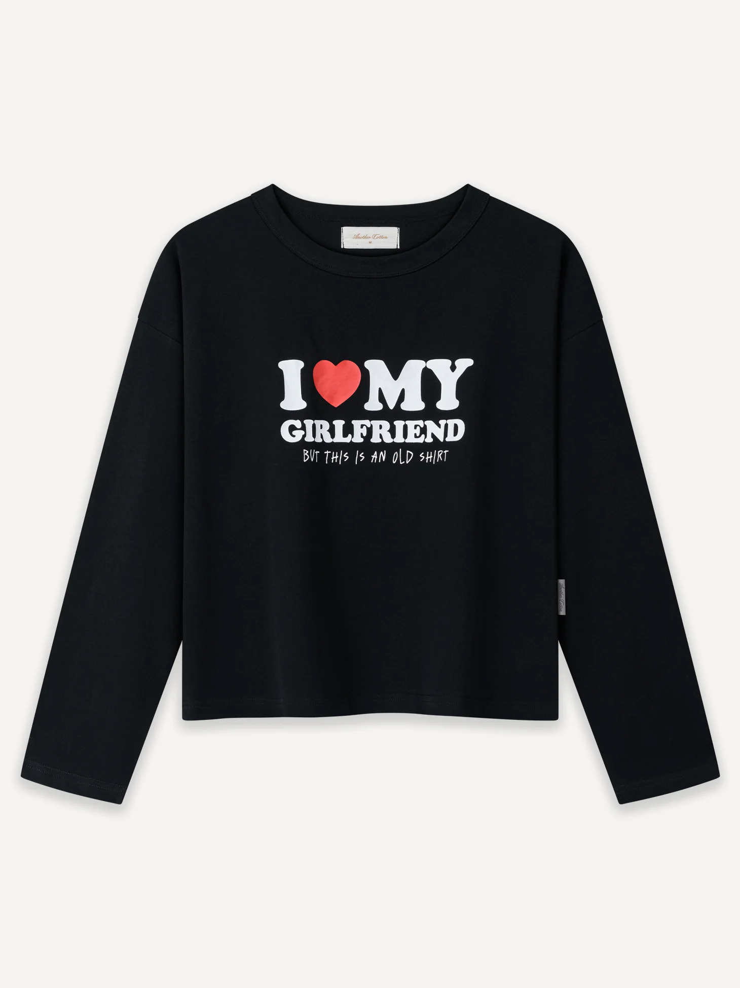 Love My Girlfriend Cropped Longsleeve