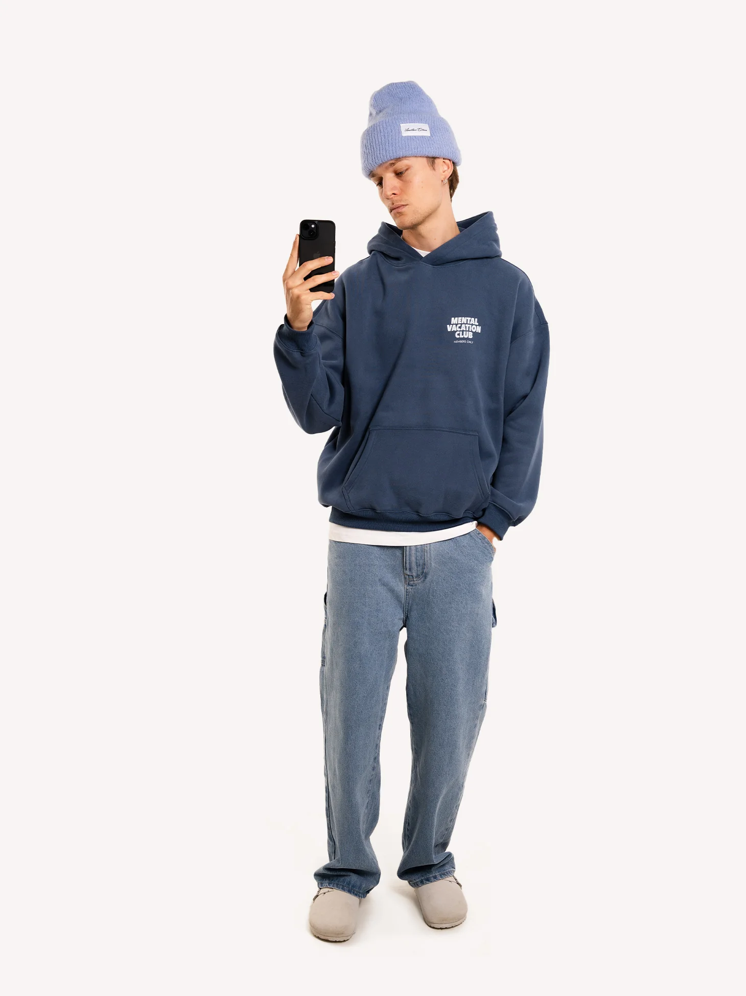 Mental Vacation Club Oversized Hoodie - Image 4