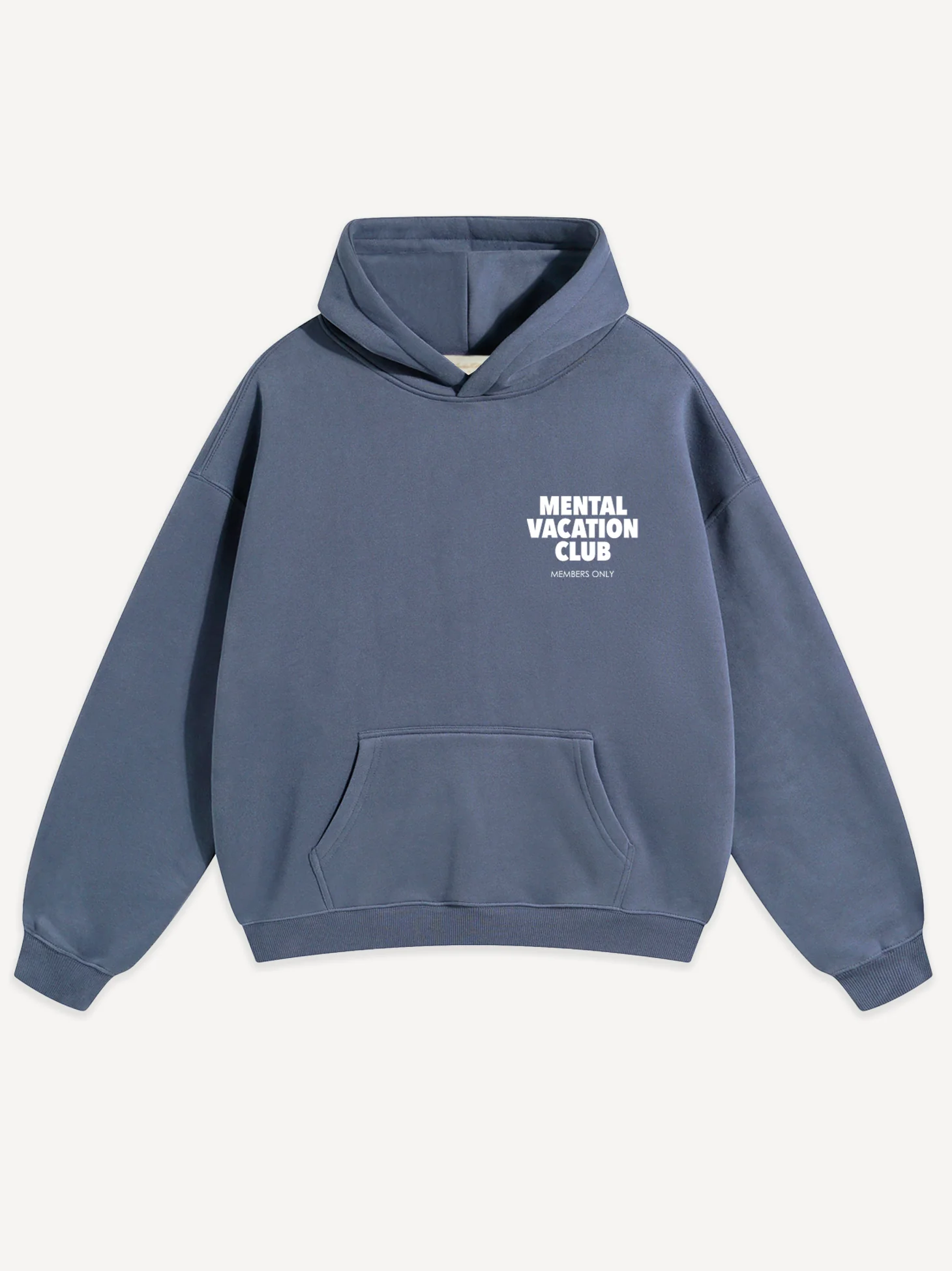 Mental Vacation Club Oversized Hoodie - Image 8