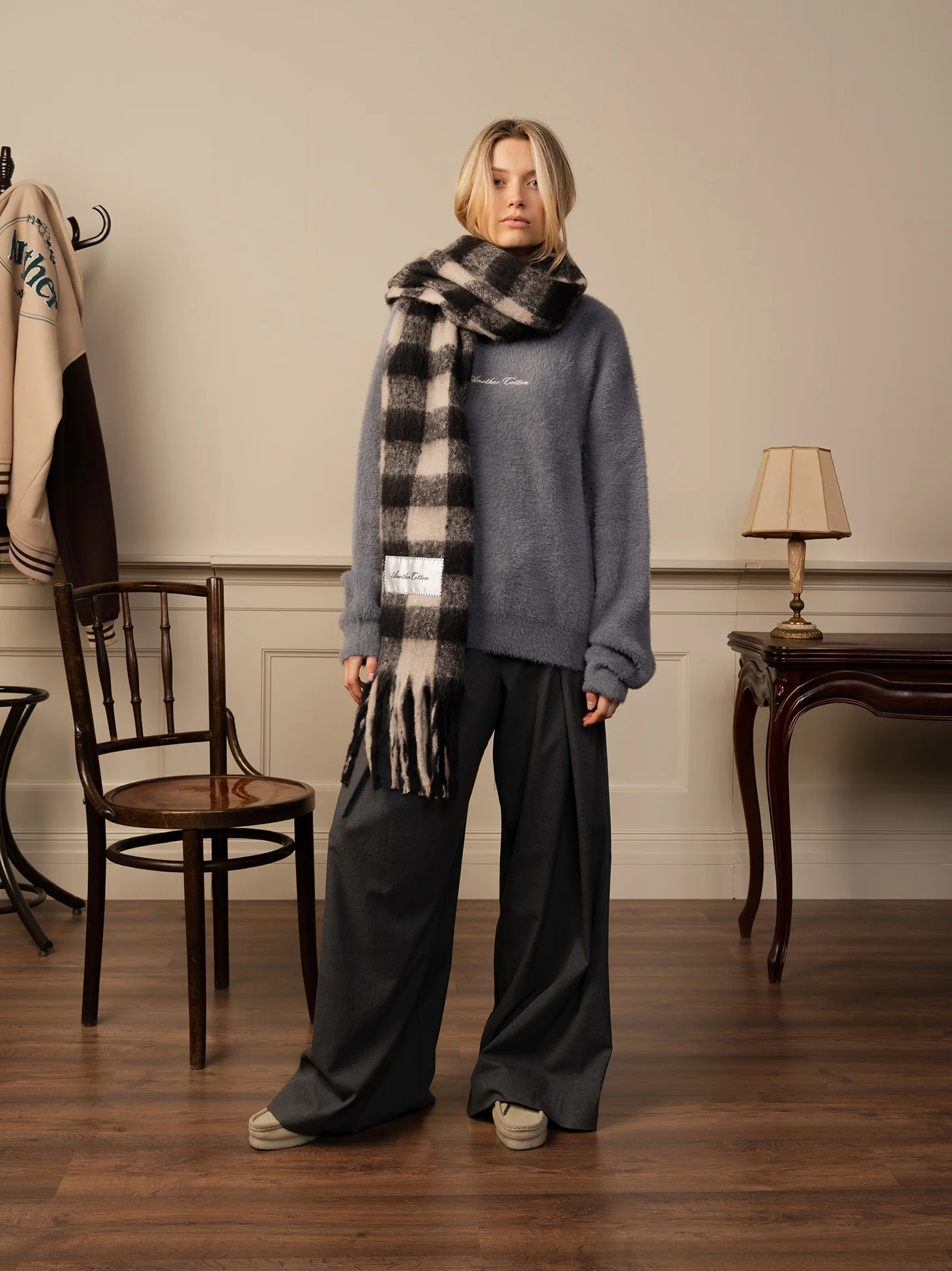 Mohair Knit Sweater - Image 7