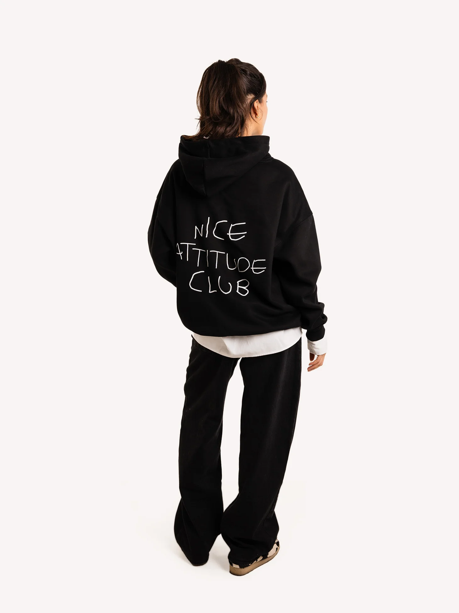 Nice Attitude Club Oversized Hoodie - Image 3