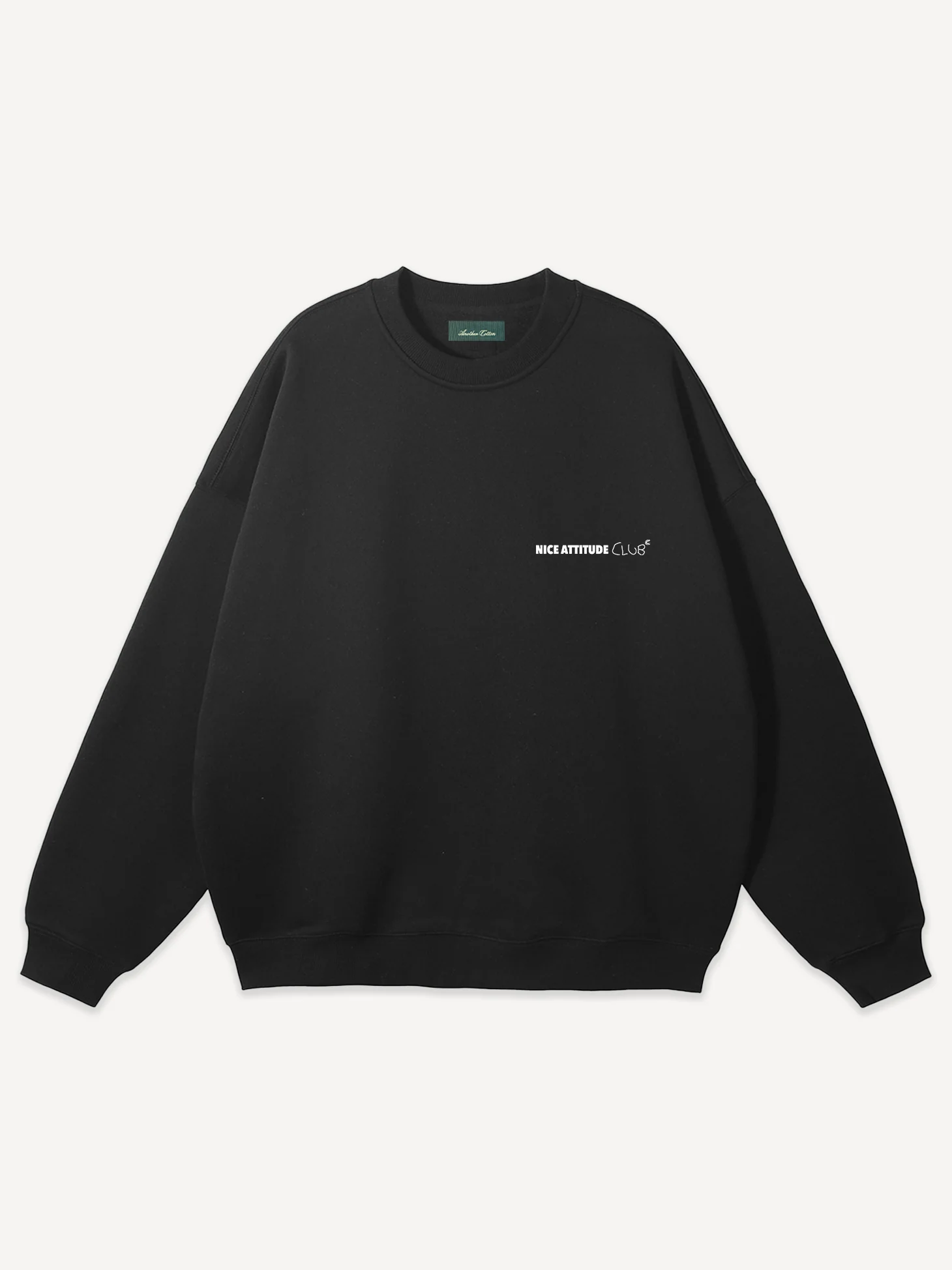 Nice Attitude Club Unisex Oversize Sweatshirt - Image 2