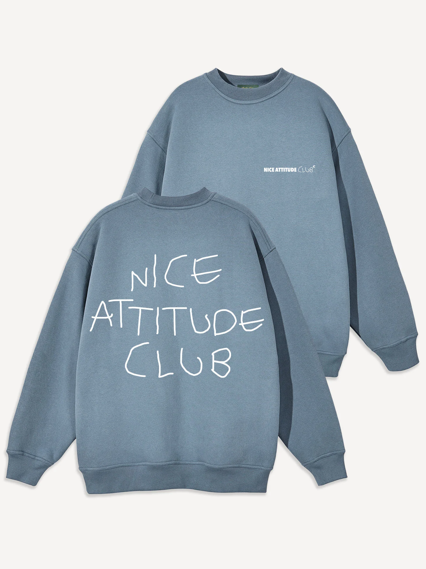 Nice Attitude Heavy Oversize Sweatshirt - Image 3
