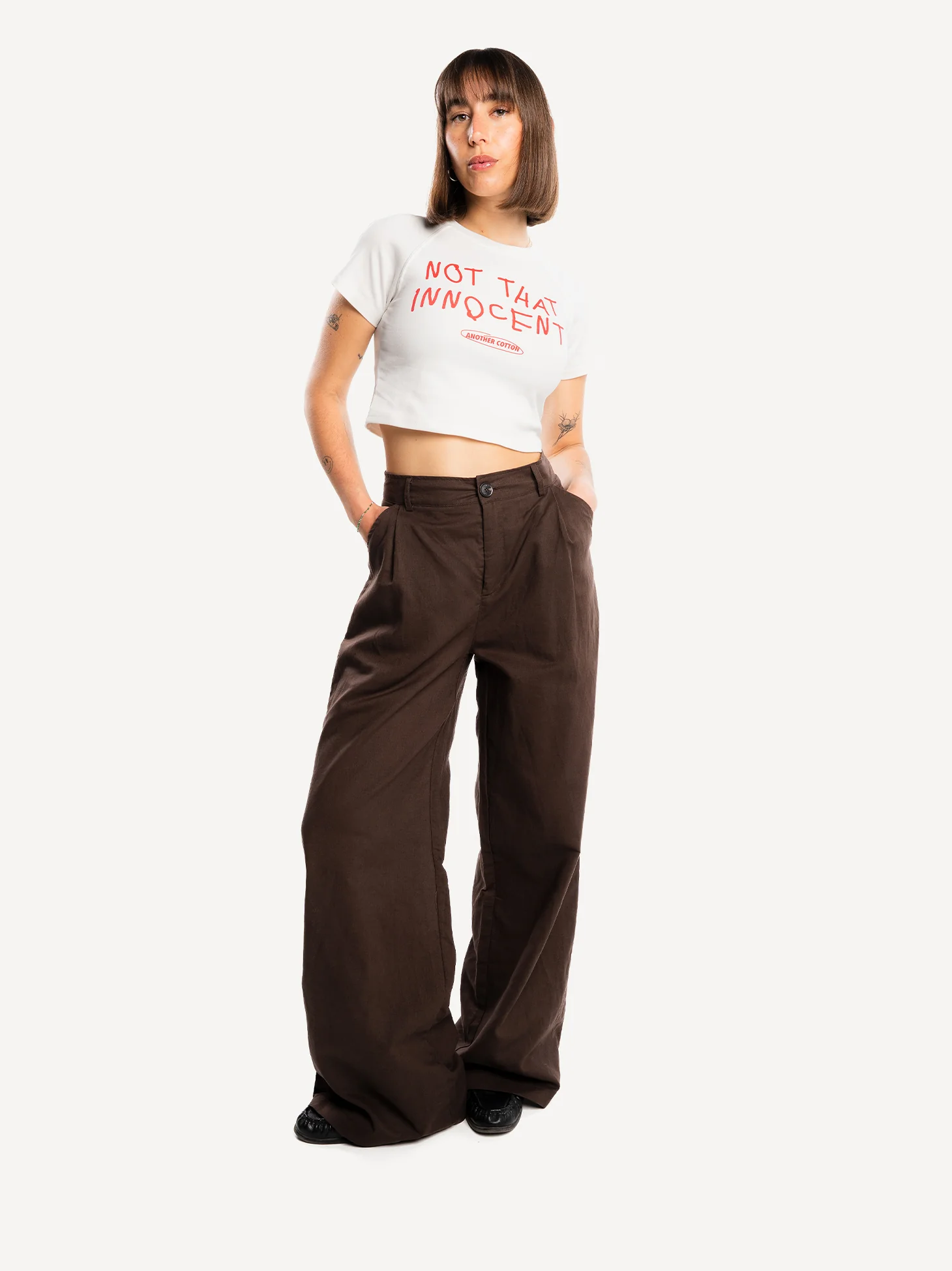 Not Innocent Crop Top - Image 3