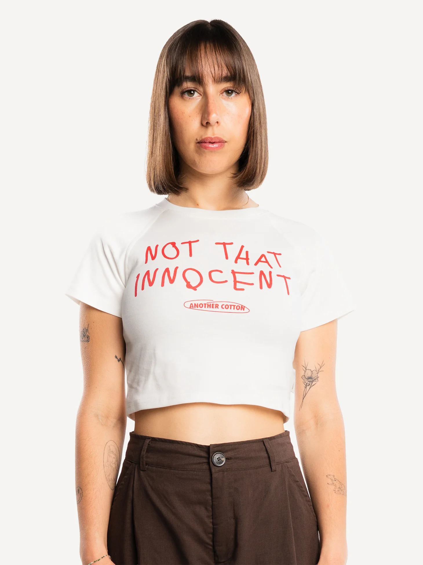 Not Innocent Crop Top - Image 4
