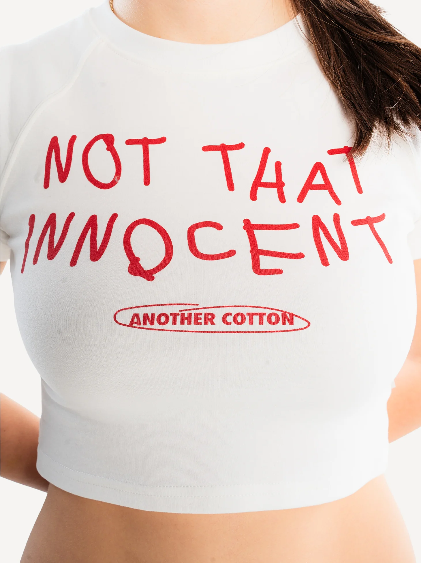 Not Innocent Crop Top - Image 6