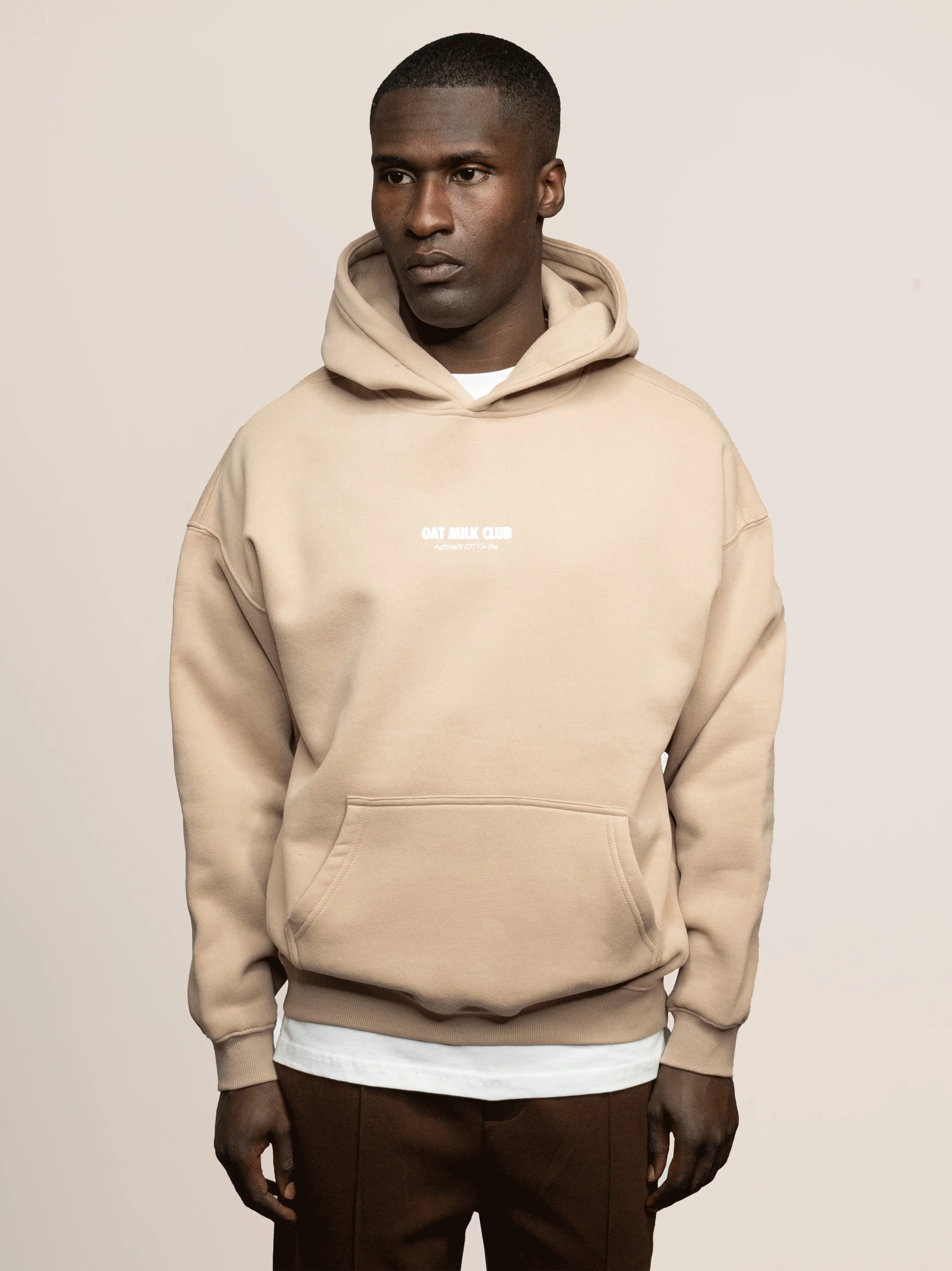 Oat Milk Club Oversize Hoodie - Image 3