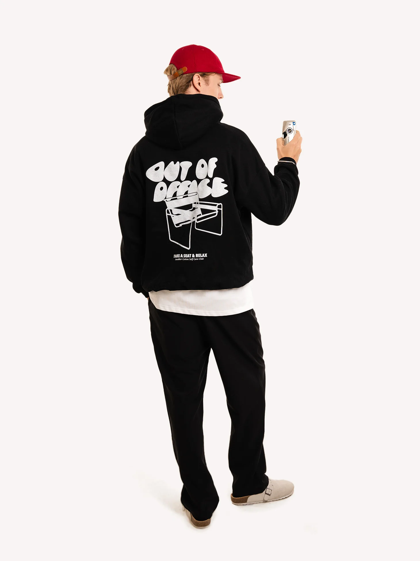 Out Of Office Oversized Hoodie - Image 4