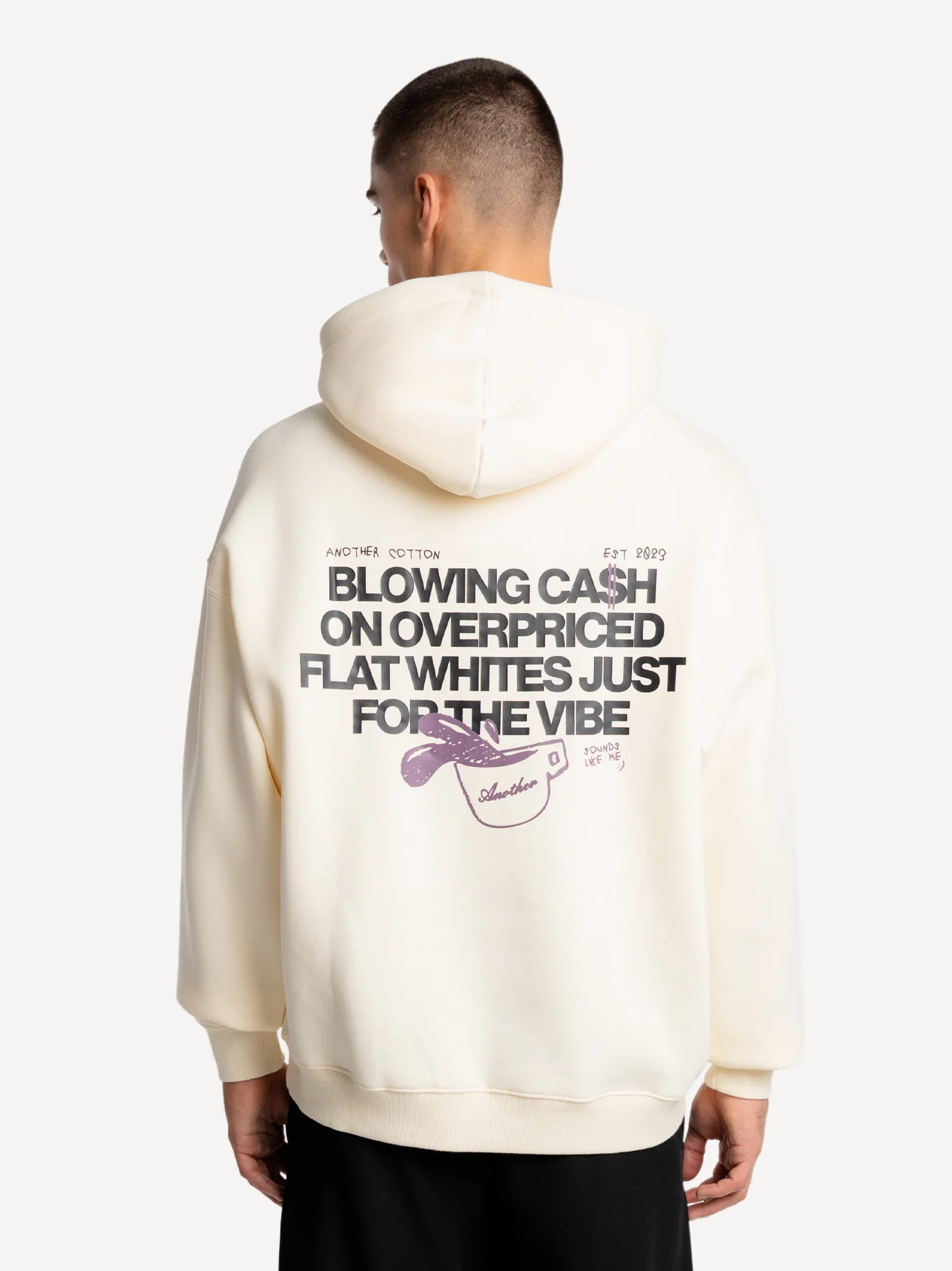 Overpriced Flatwhites Hoodie - Image 7