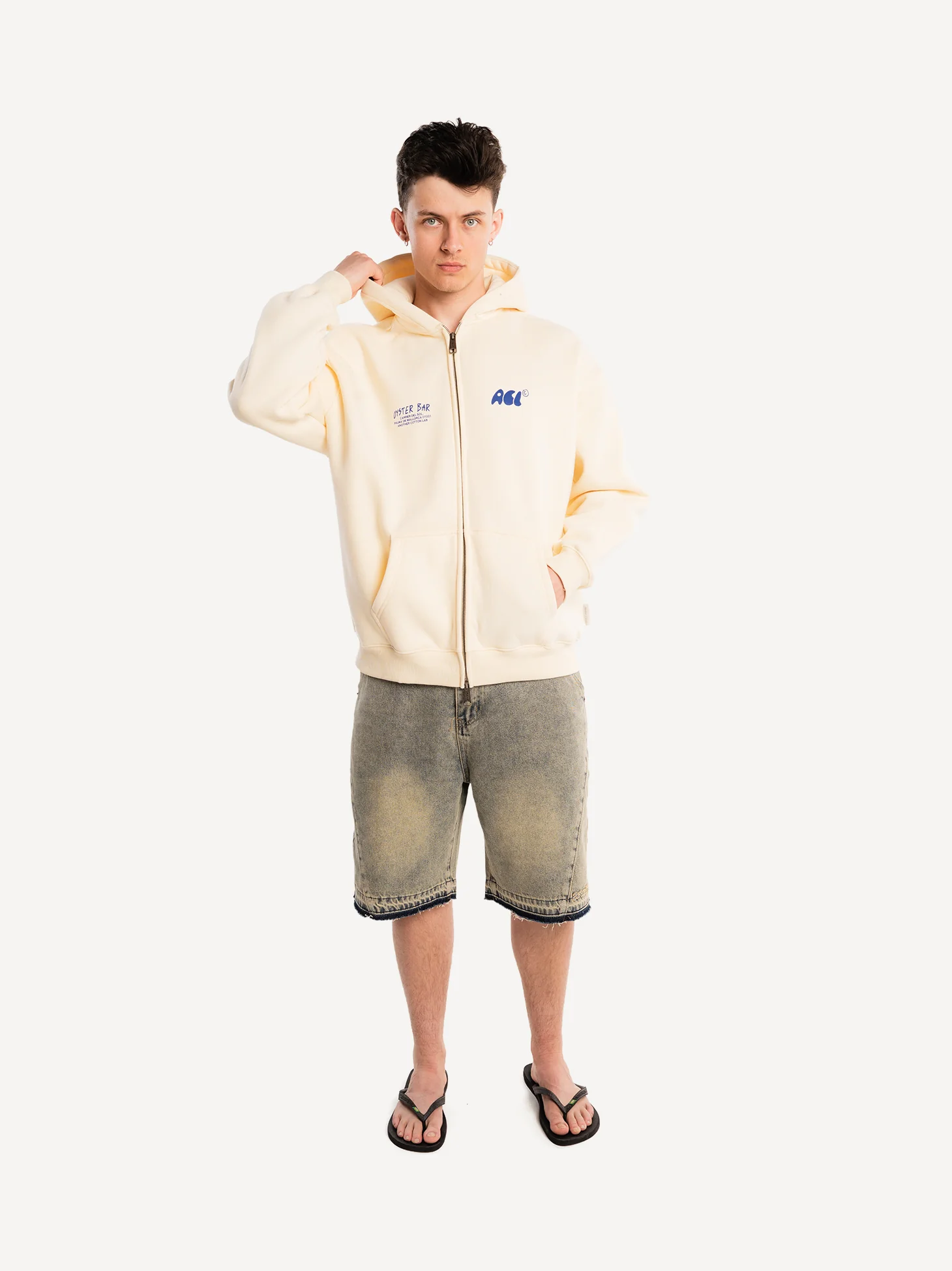 Oyster Bar Zip Hoodie - Image 5