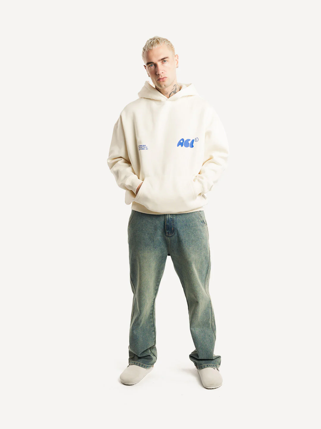 Oyster & Champagne Hoodie - Image 5