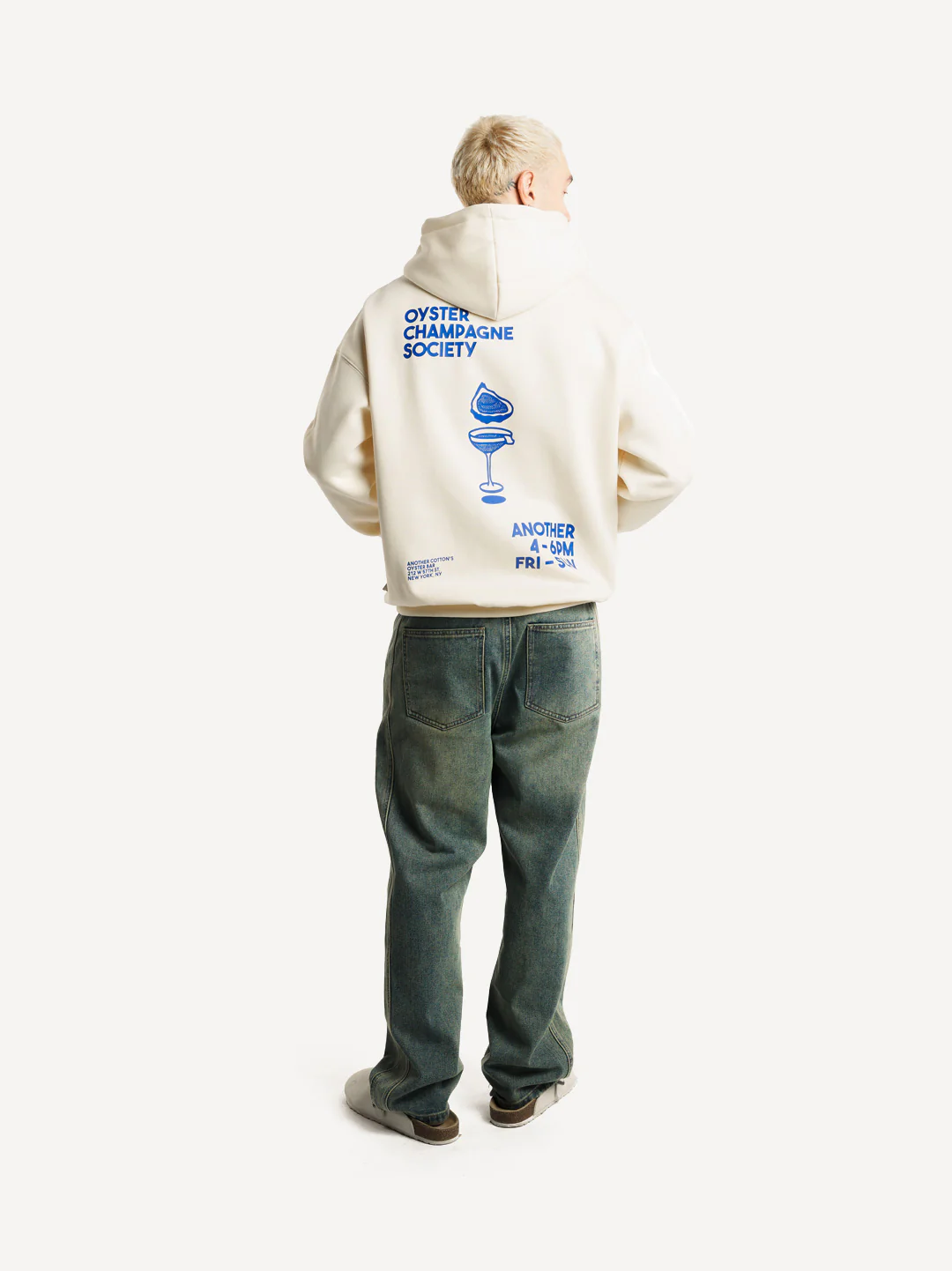 Oyster & Champagne Hoodie - Image 6