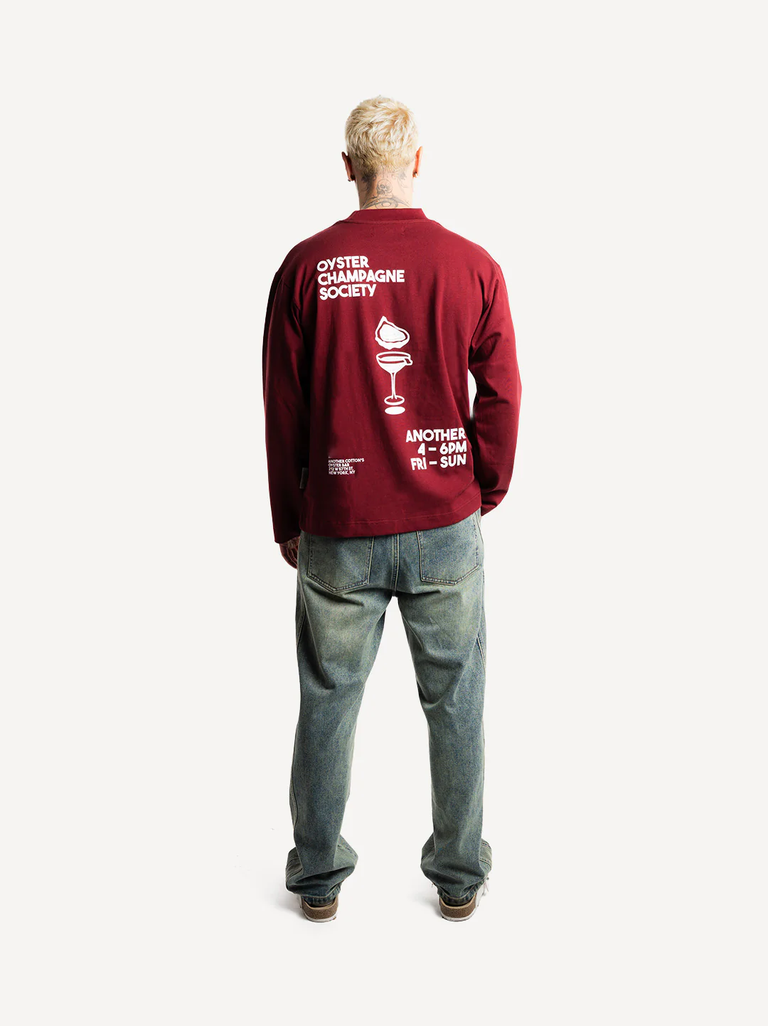Oyster & Champagne Longsleeve - Image 3
