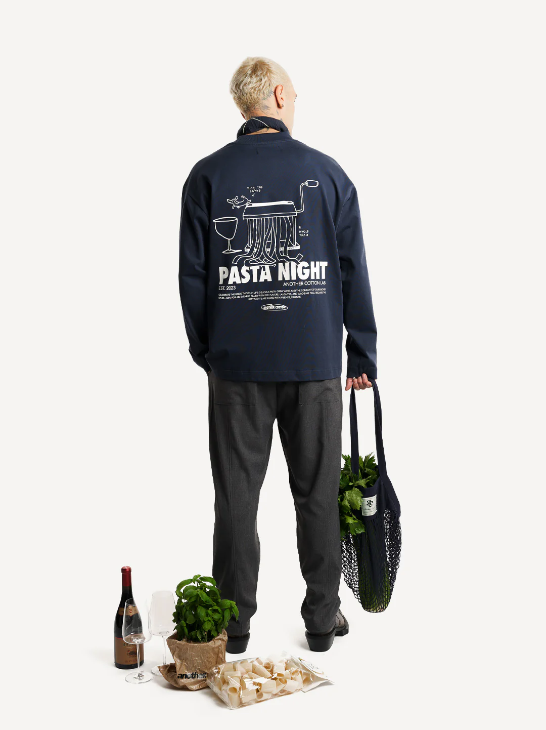 Pasta Night Longsleeve - Image 6