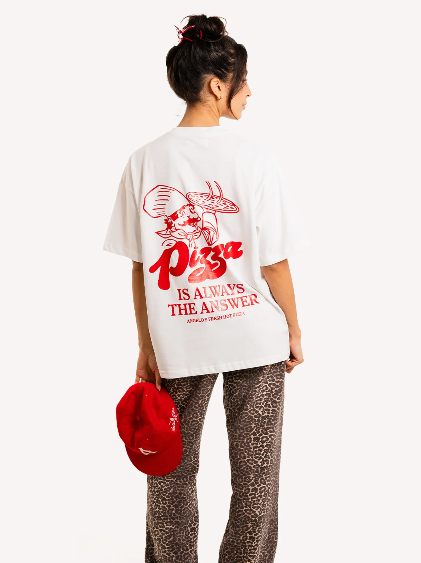 Pizza Is Always The Answer T-Shirt - Image 3
