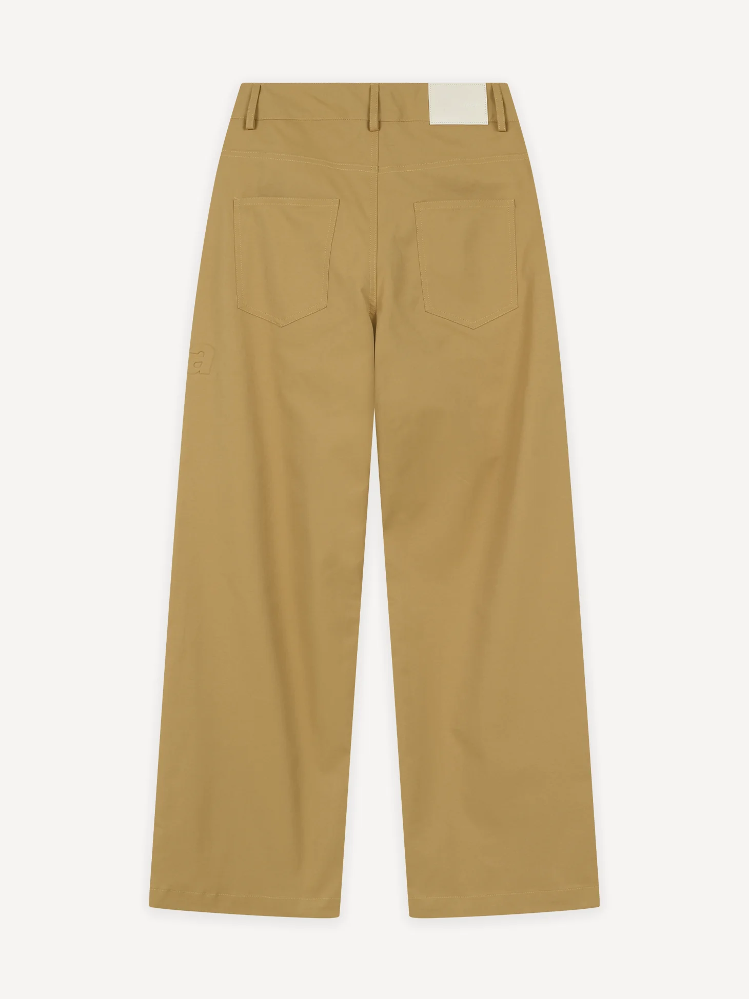 Straight Pleated Workwear Pants - Image 10