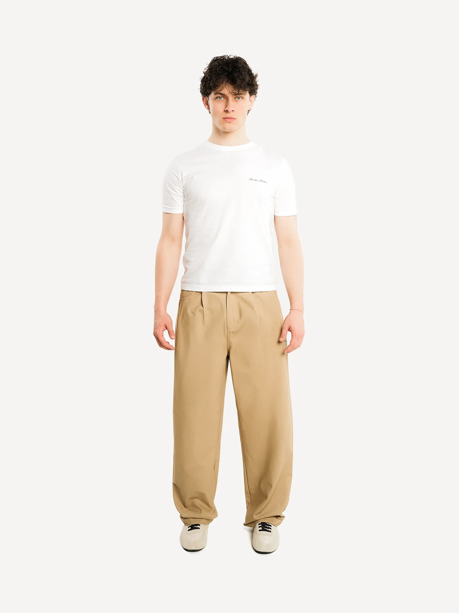 Straight Pleated Workwear Pants - Image 11