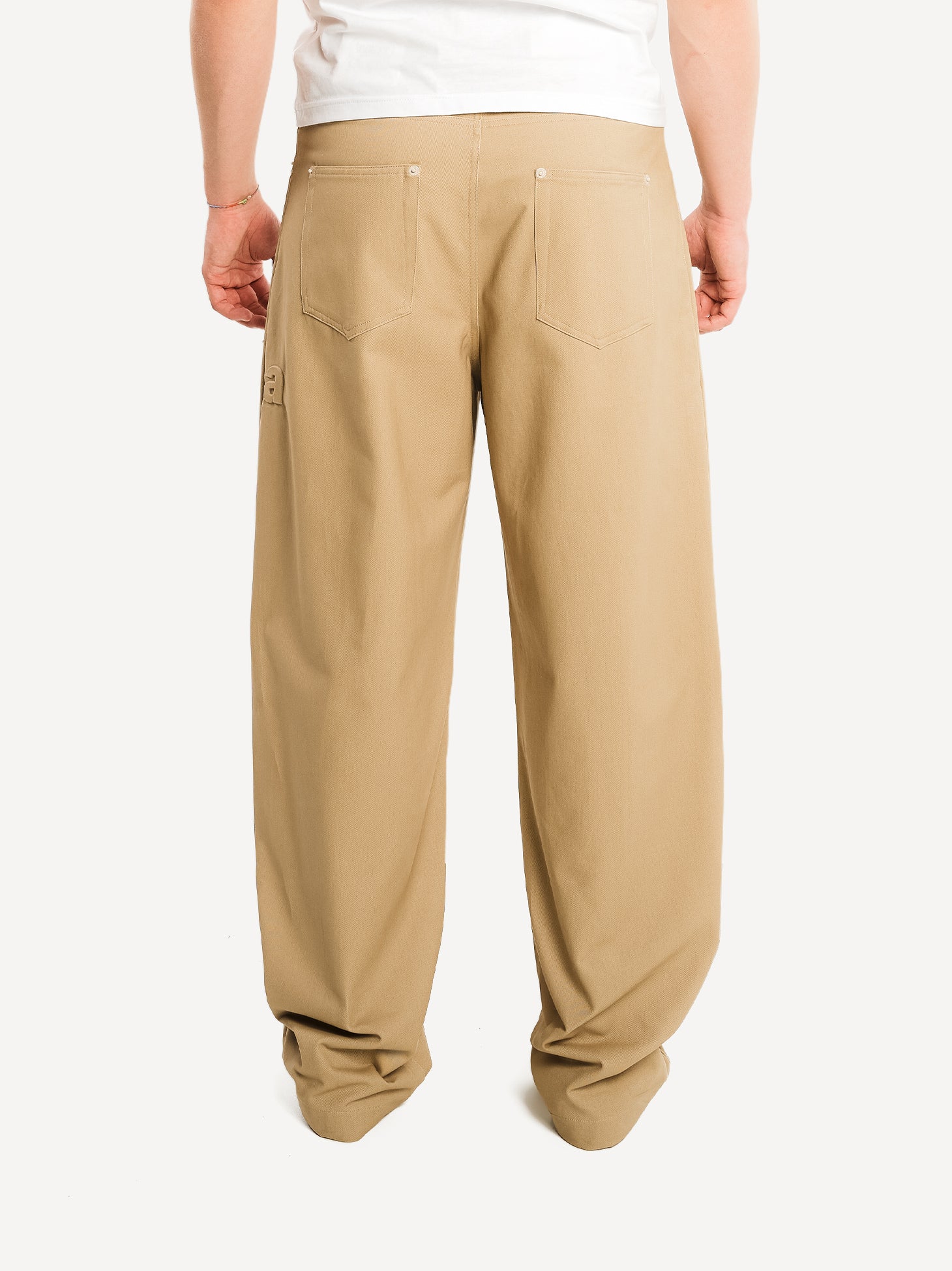 Straight Pleated Workwear Pants - Image 13