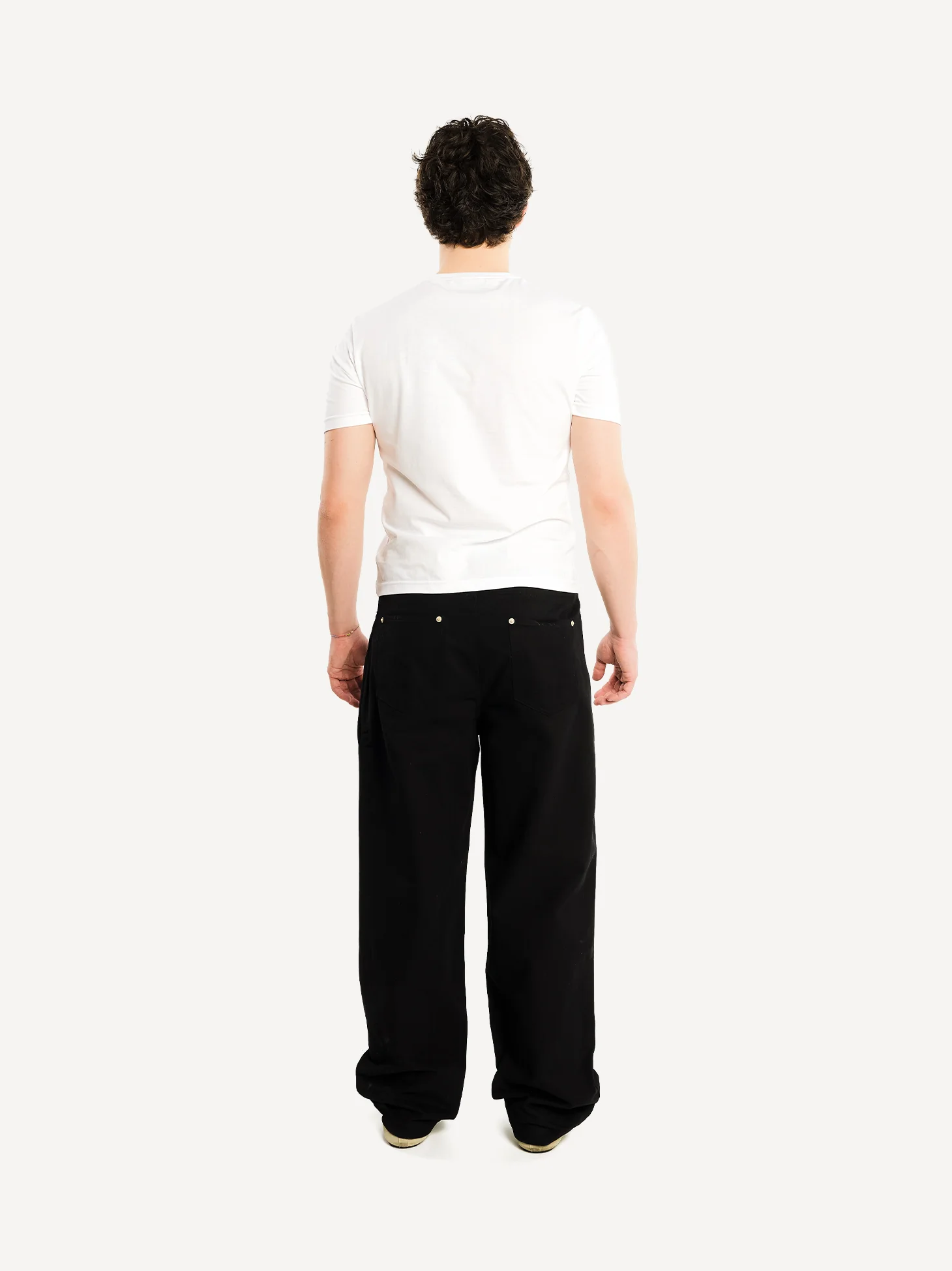 Straight Pleated Workwear Pants - Image 4