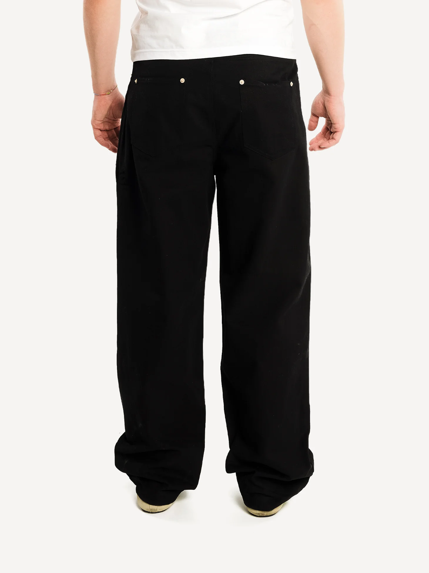 Straight Pleated Workwear Pants - Image 6