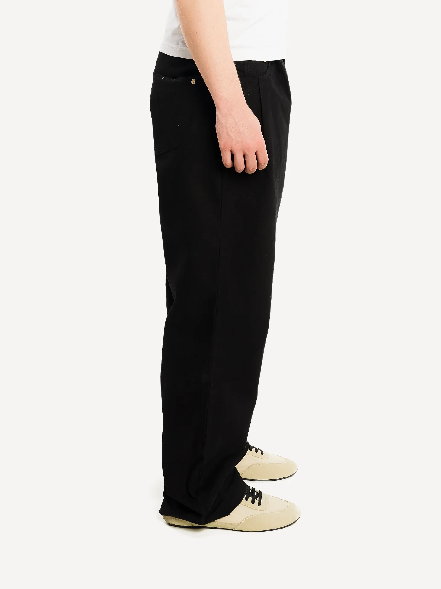 Straight Pleated Workwear Pants - Image 8
