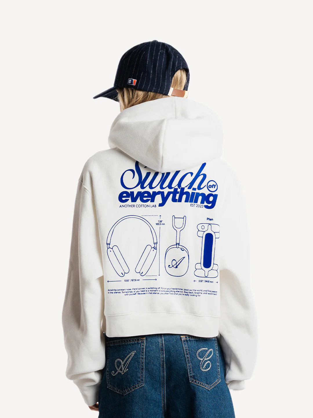 Pods Cropped Hoodie - Image 4