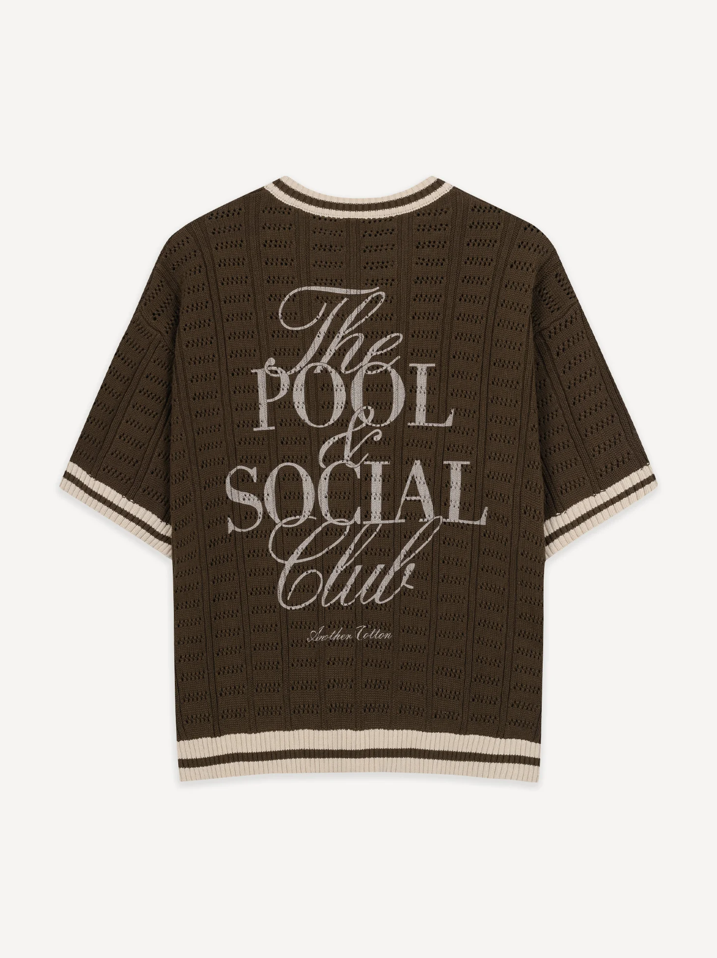 Pool & Social Club Knit Tee