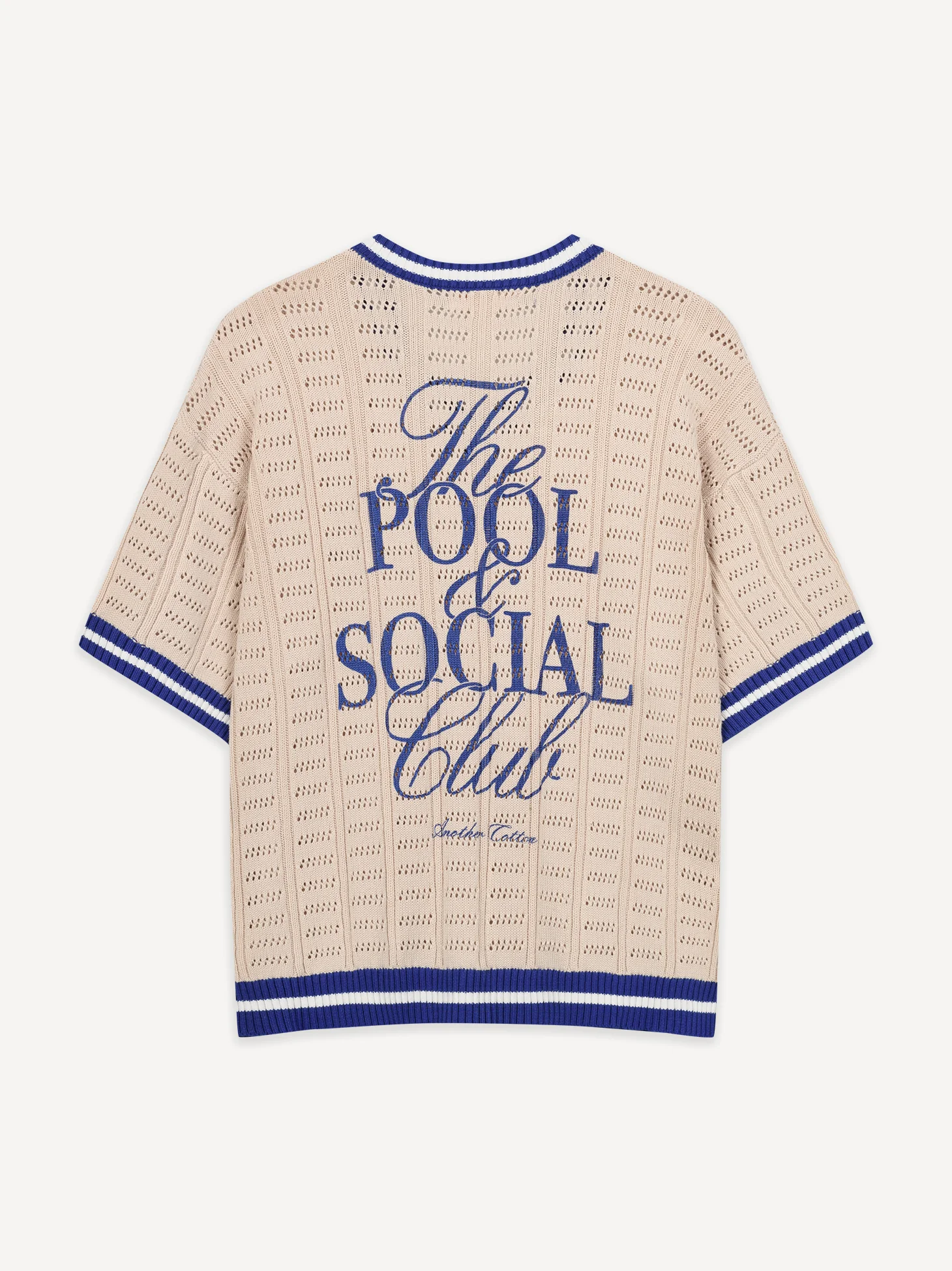 Pool & Social Club Knit Tee - Image 3