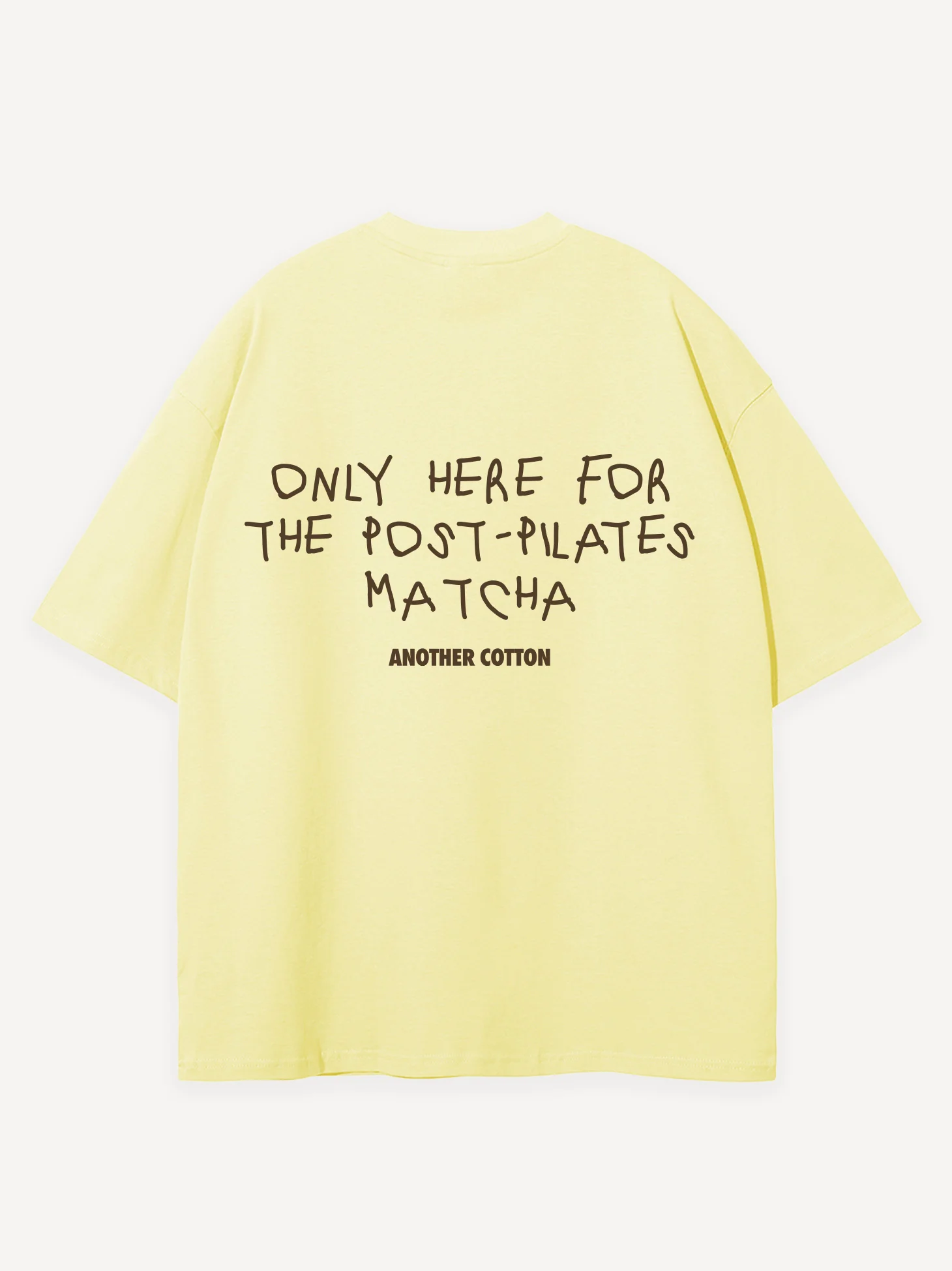 Post Pilates Oversized T-Shirt