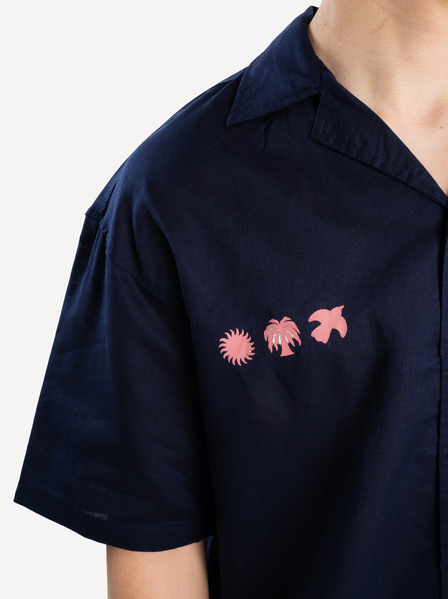 Rave & Athletic Dept. Linen Bowling Shirt - Image 6