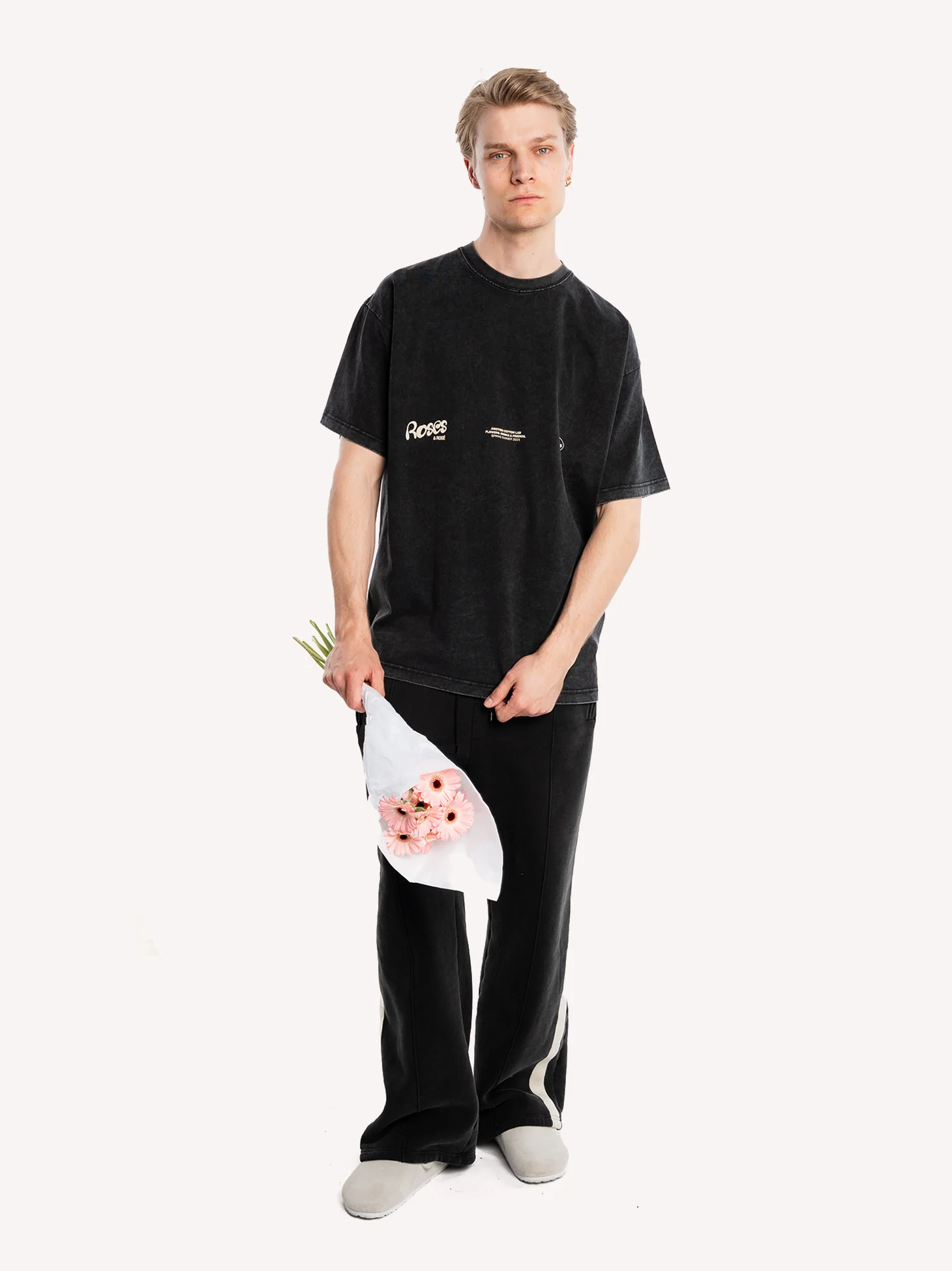 Roses & Rosé Oversized T-Shirt - Image 6