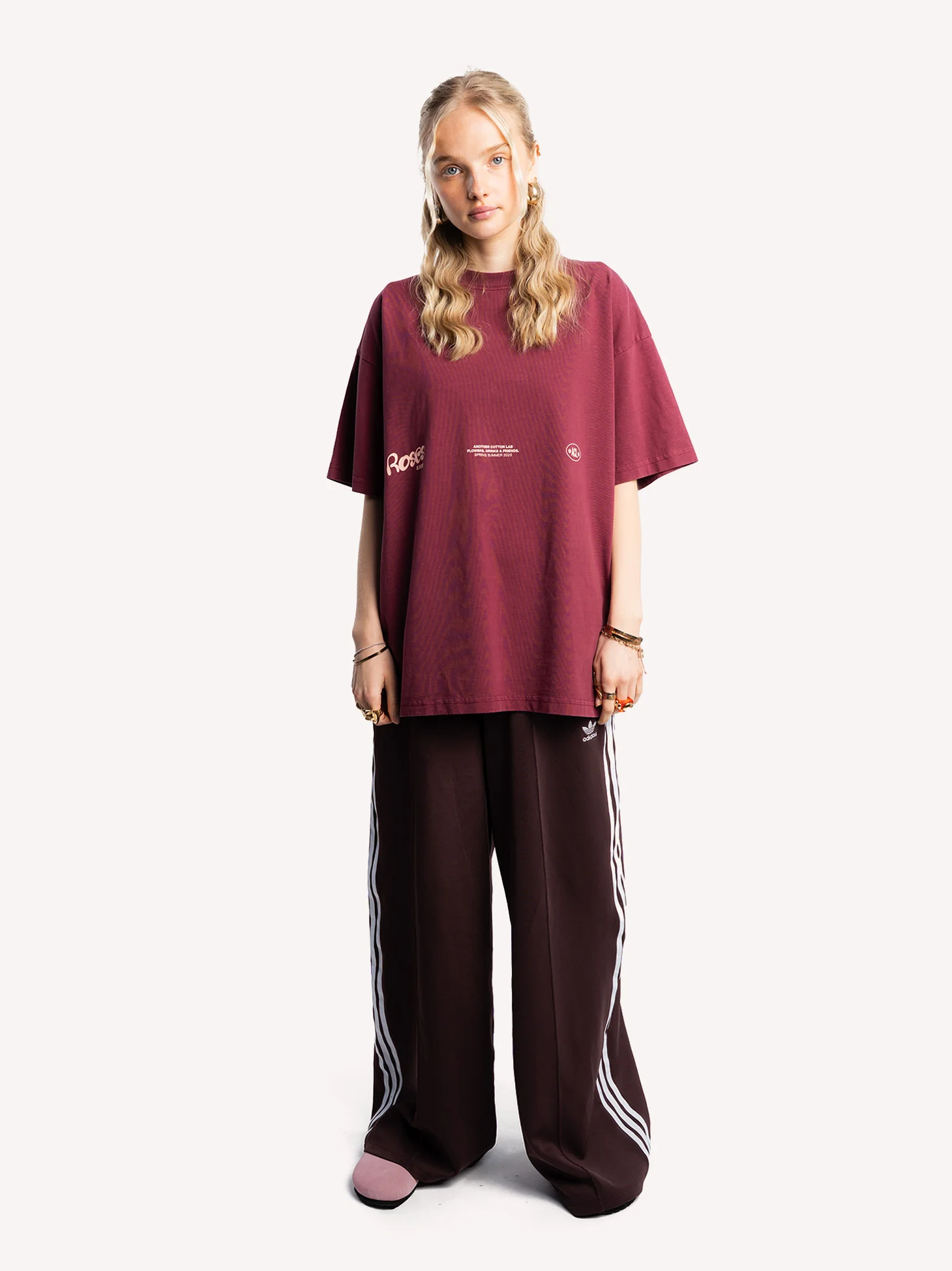 Roses & Rosé Oversized T-Shirt - Image 8