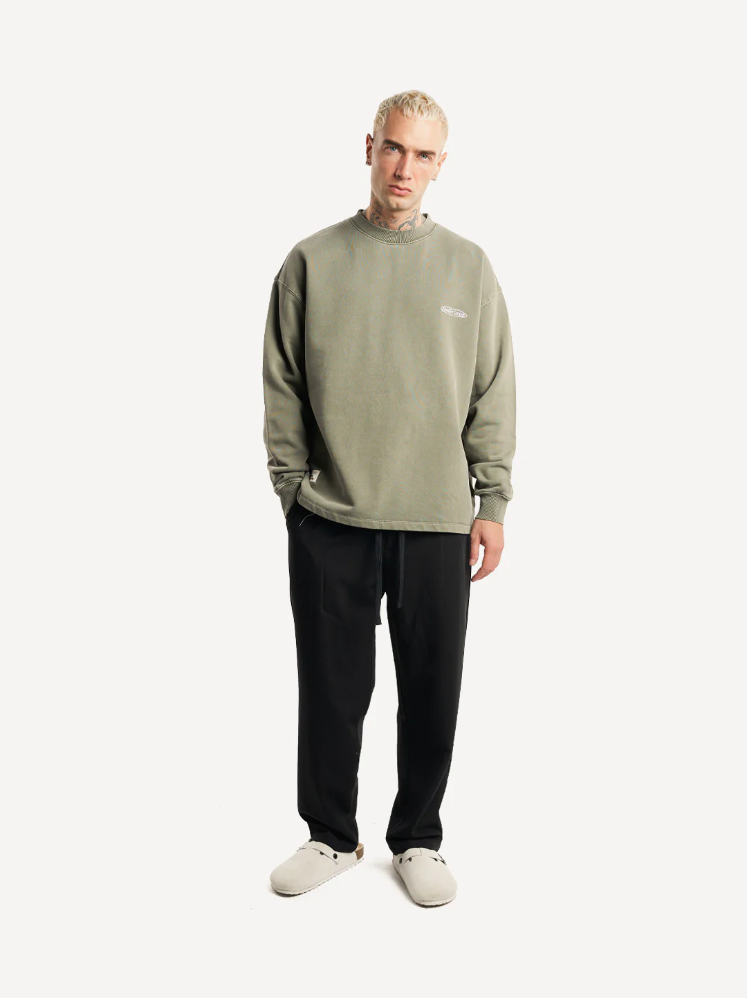 Running Late Washed Sweatshirt - Image 4