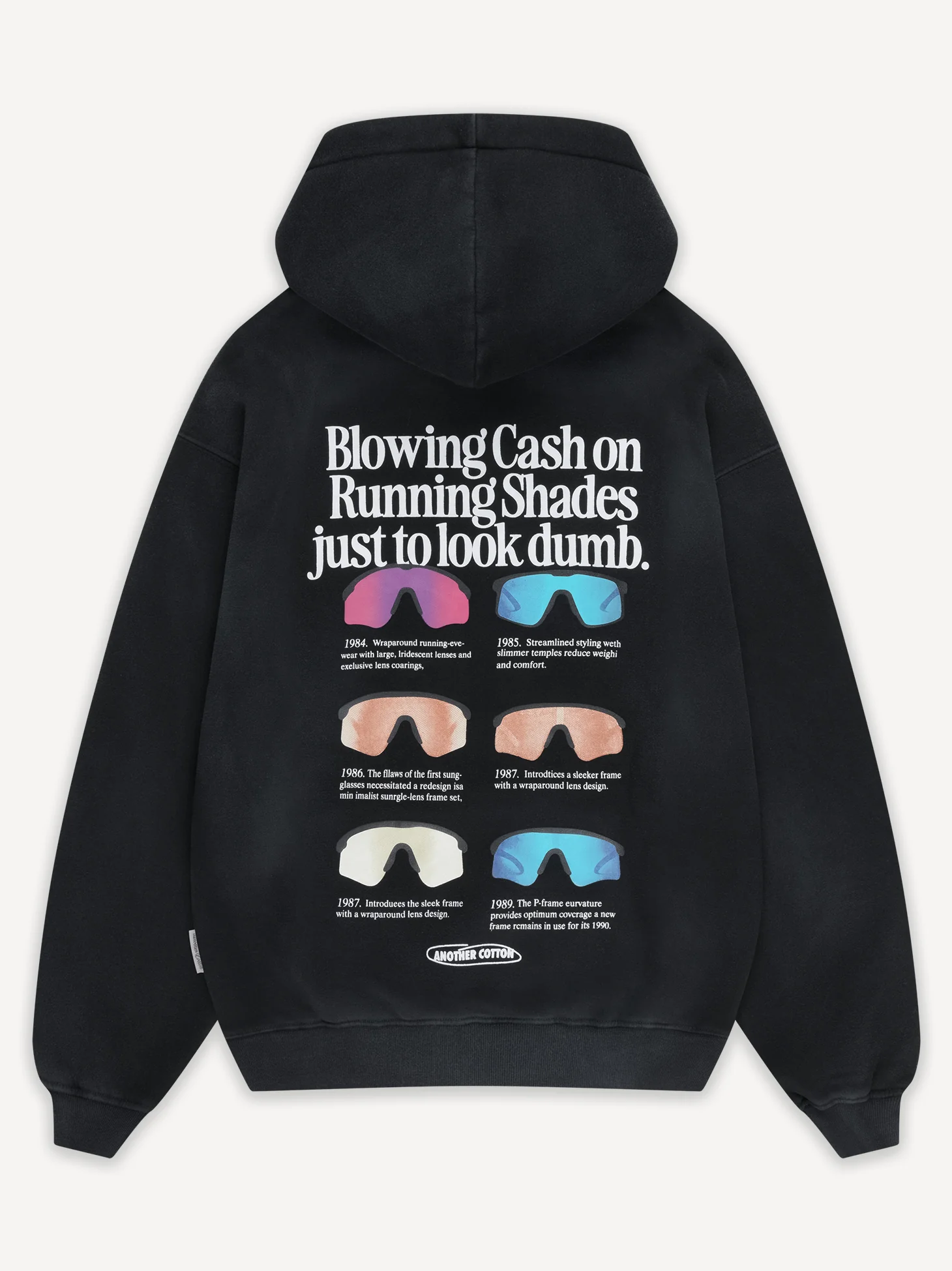 Running Shades Washed Hoodie