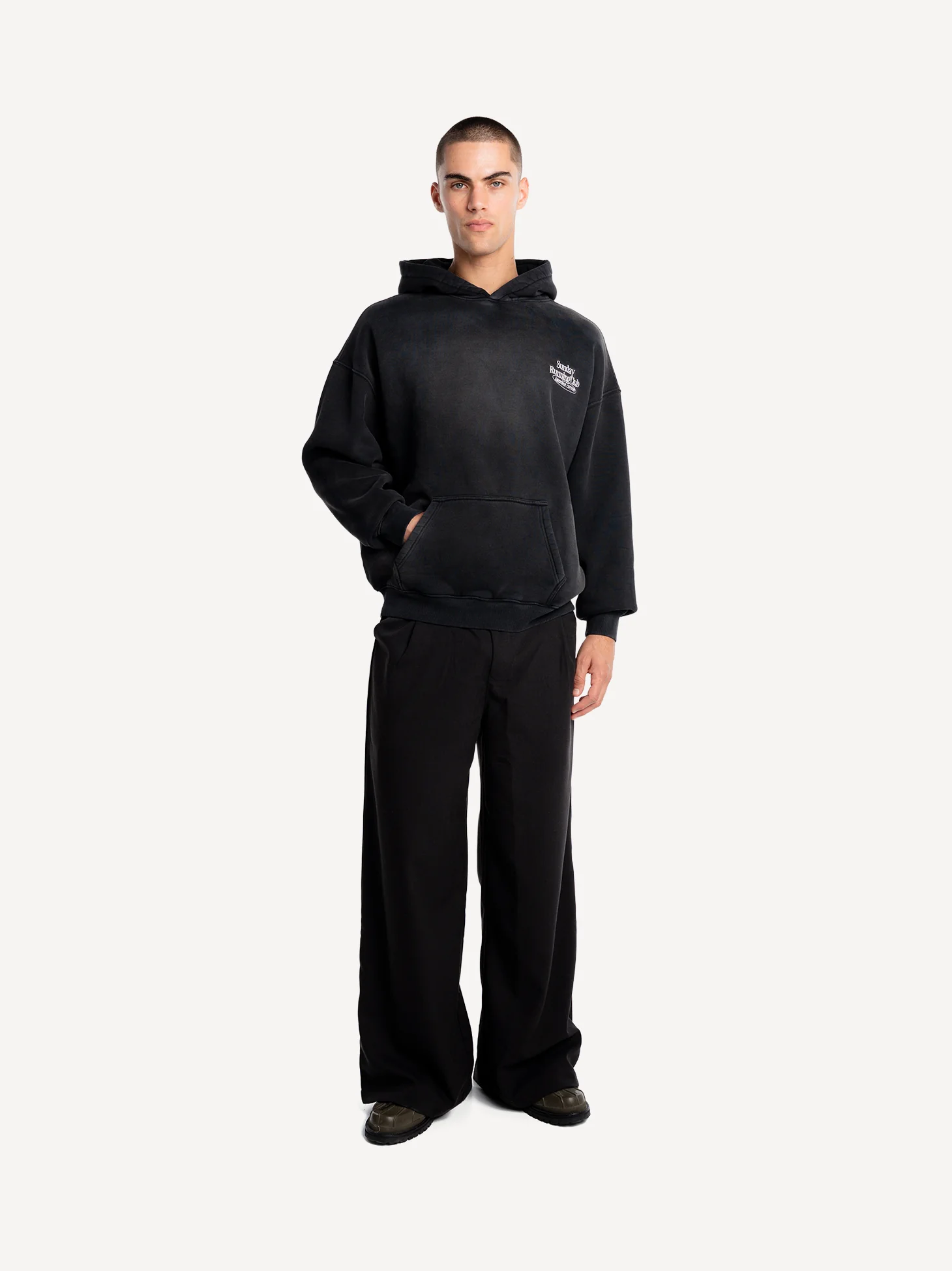 Running Shades Washed Hoodie - Image 3