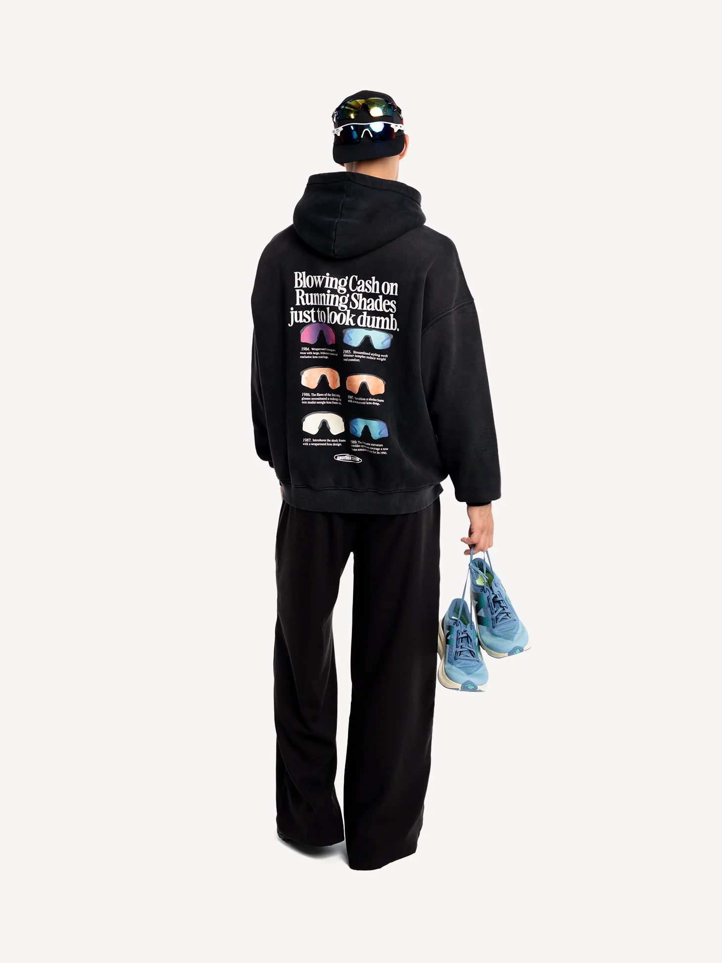 Running Shades Washed Hoodie - Image 4